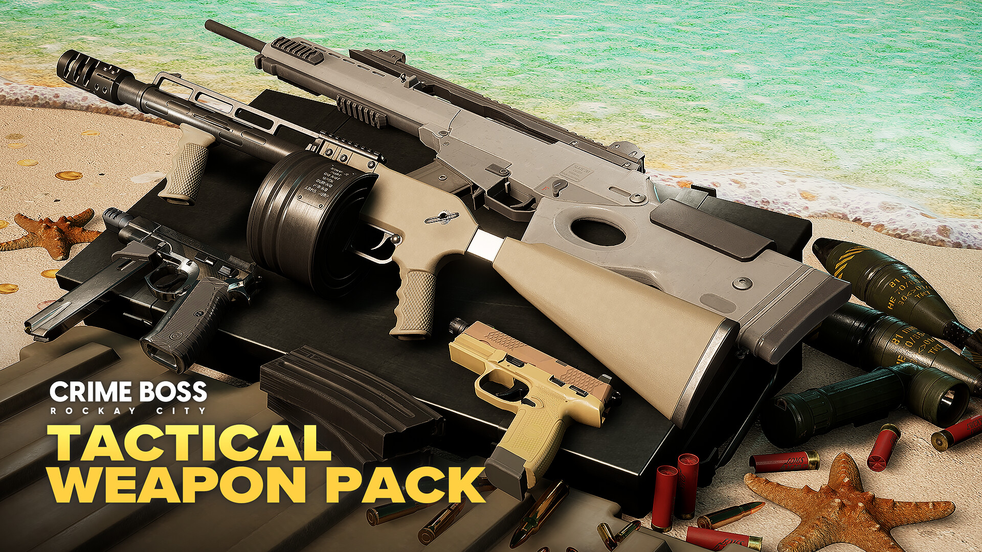 Crime Boss: Rockay City - Tactical Weapon Pack screenshot 1