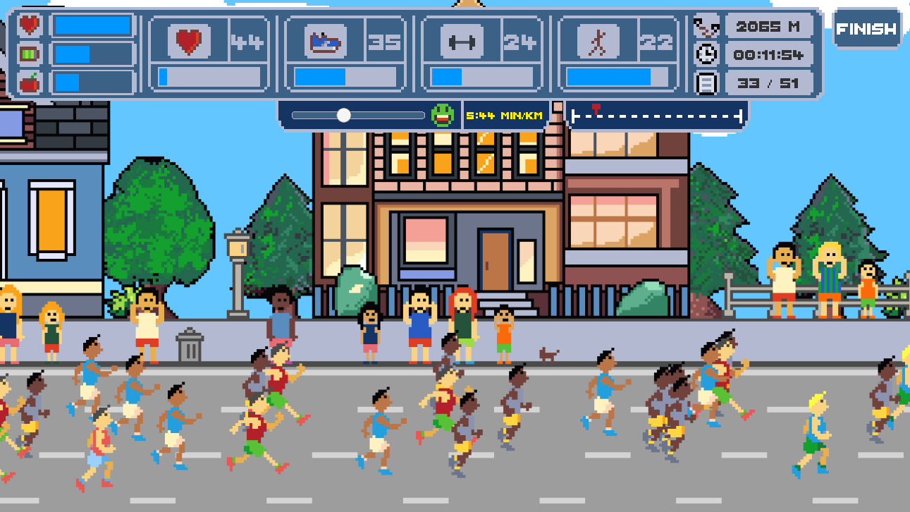 Sprint Star: A Running Manager | indienova GameDB 游戏库