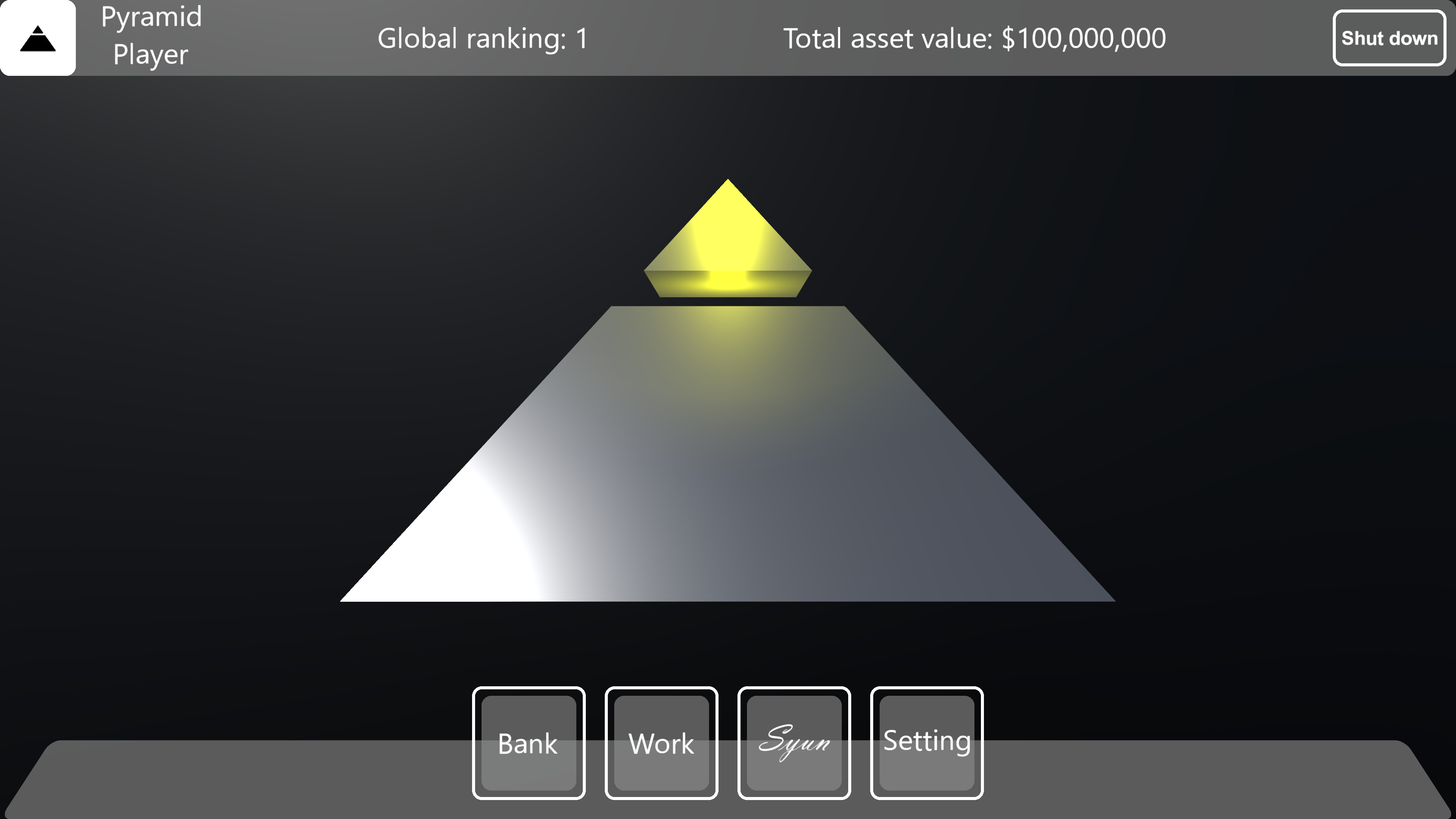 Pyramid Game screenshot 1