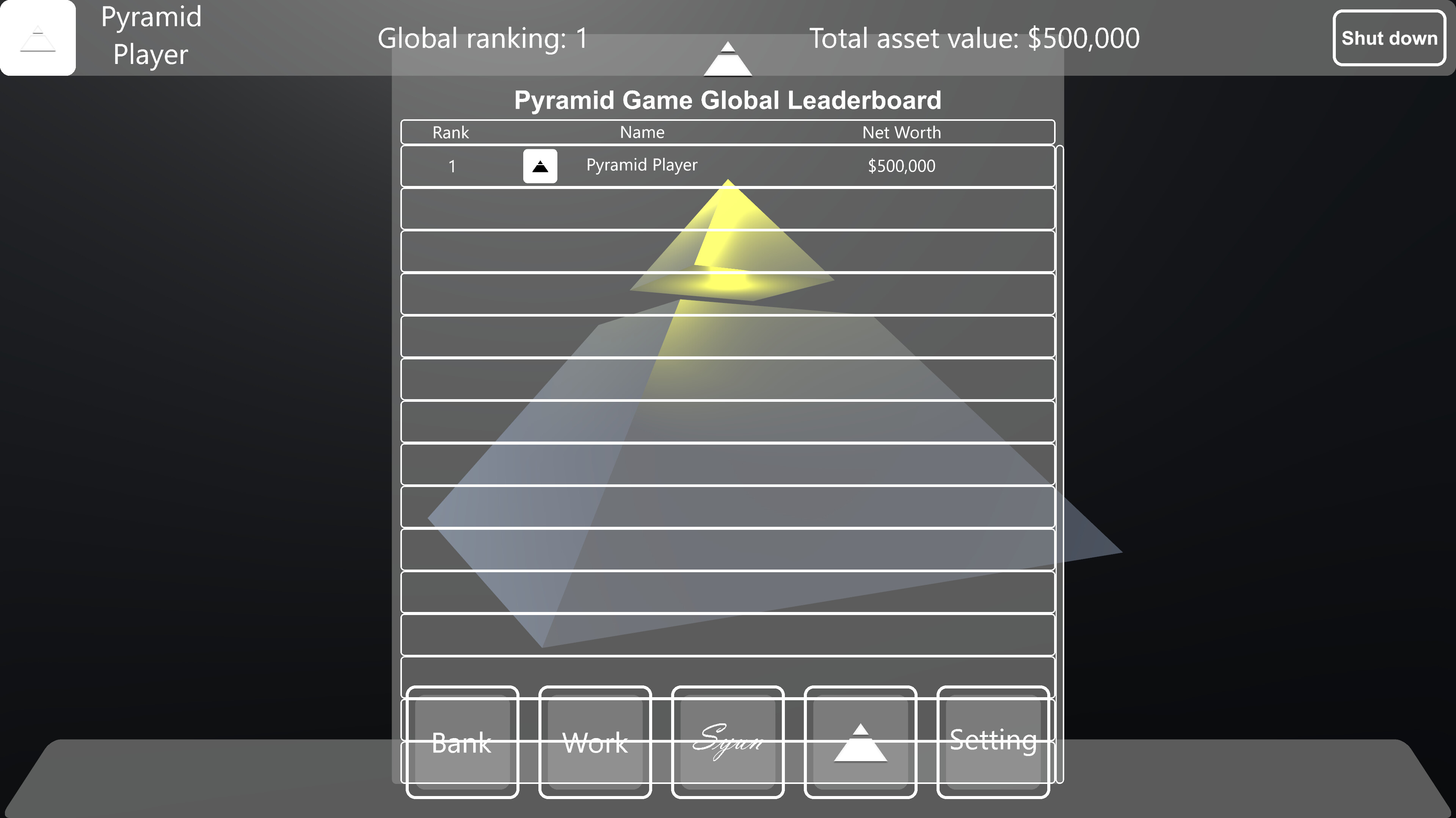 Pyramid Game screenshot 3