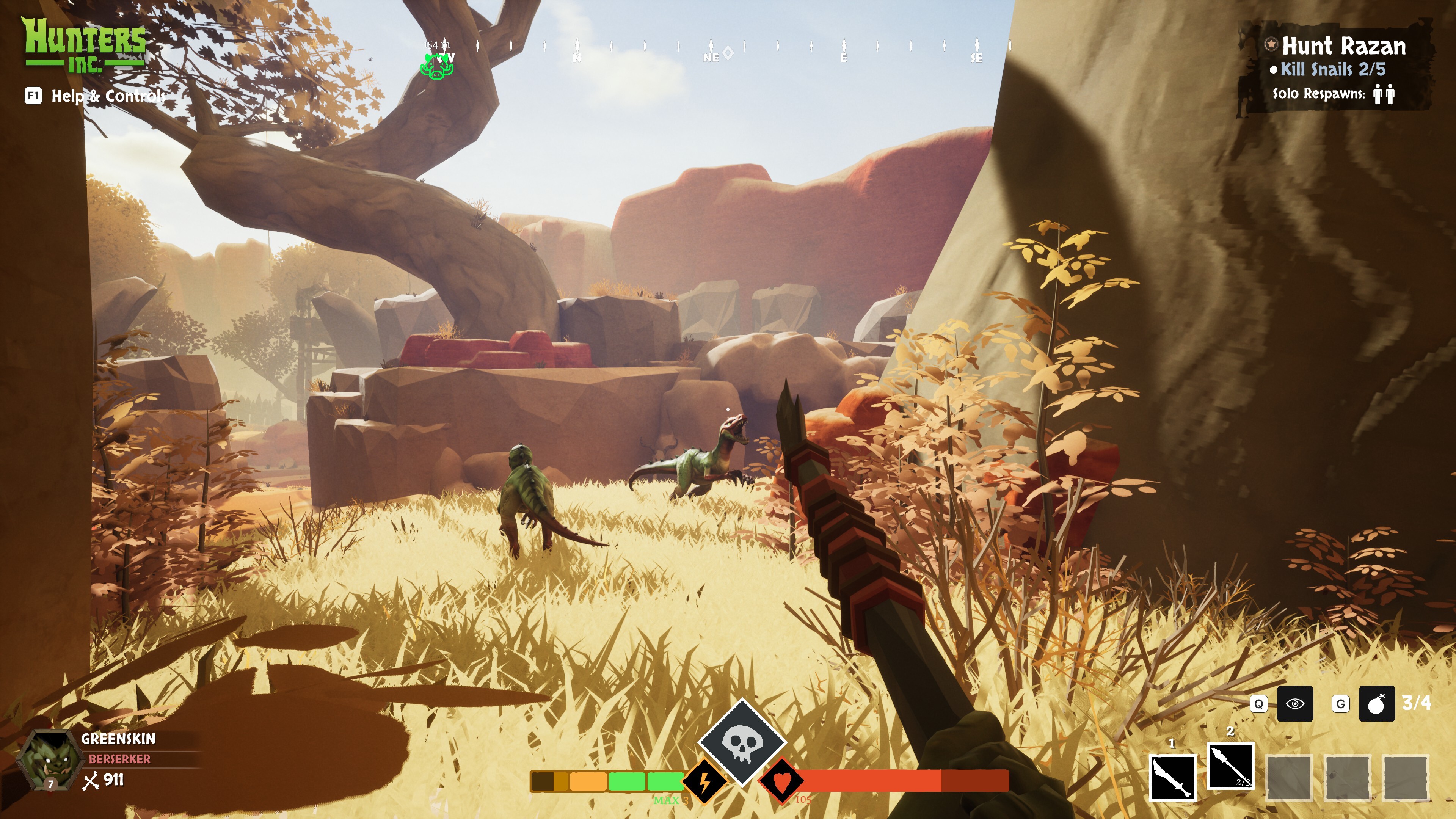 Hunters Inc screenshot 1