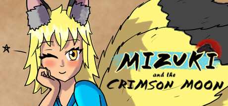 Mizuki and the Crimson Moon — Steam header