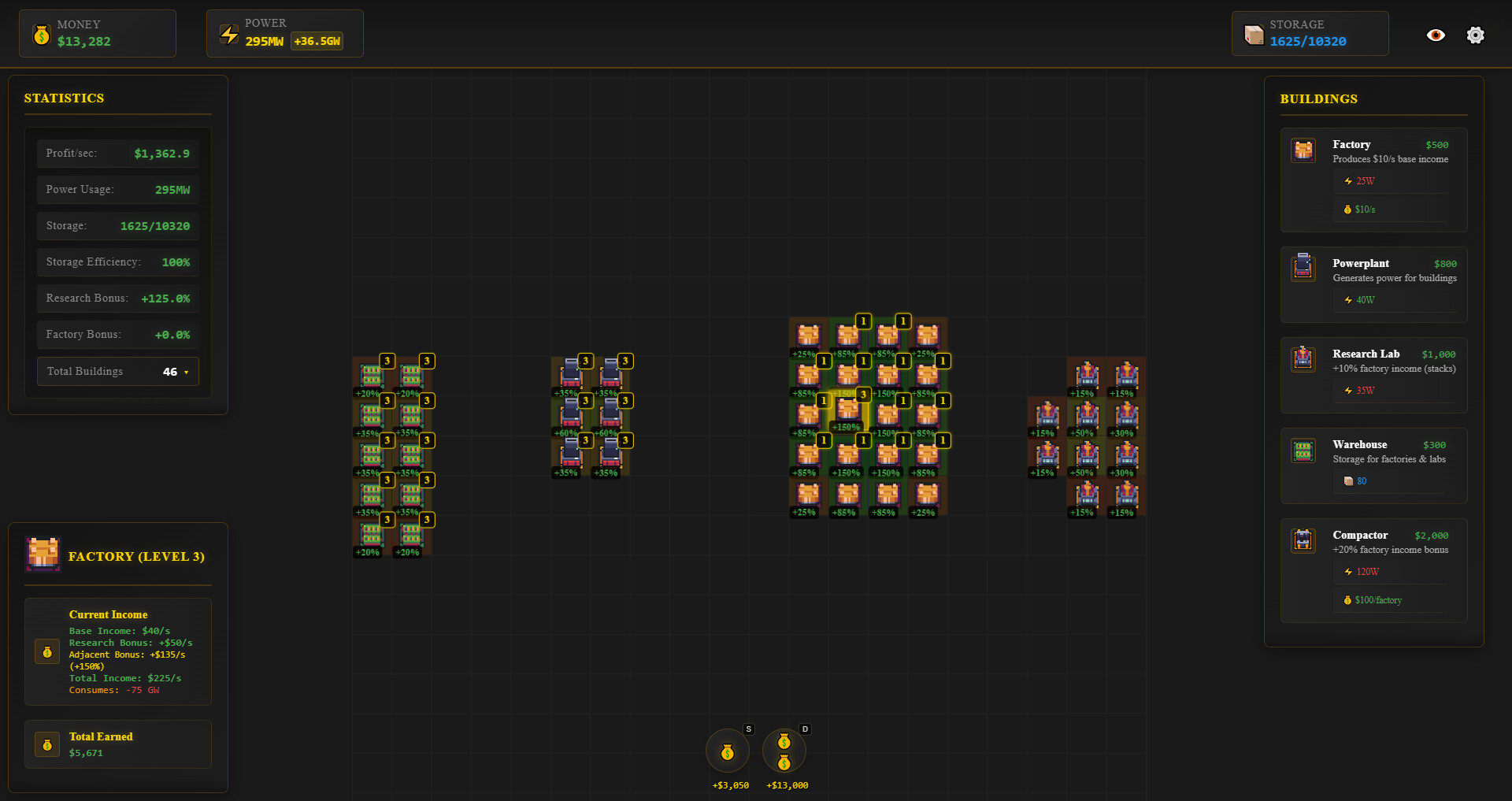 Idle Grid screenshot 4