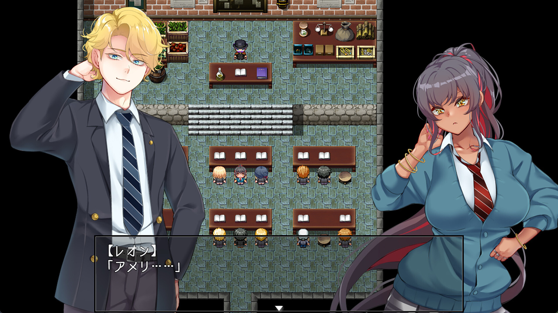 Amelie falls over and over again ~ An endless week in Magic University screenshot 5