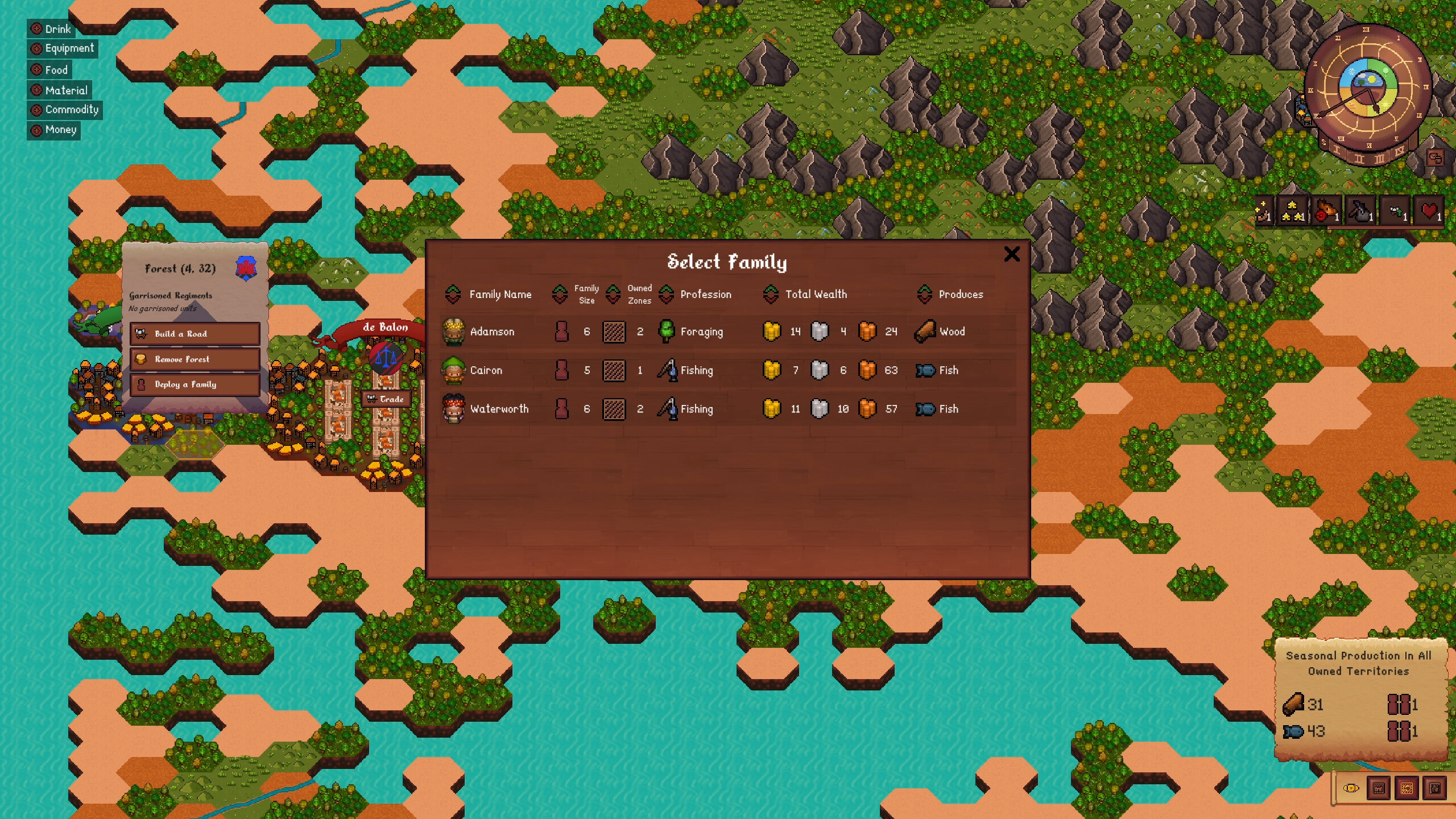 Lords and Villeins: The Great Houses screenshot 1