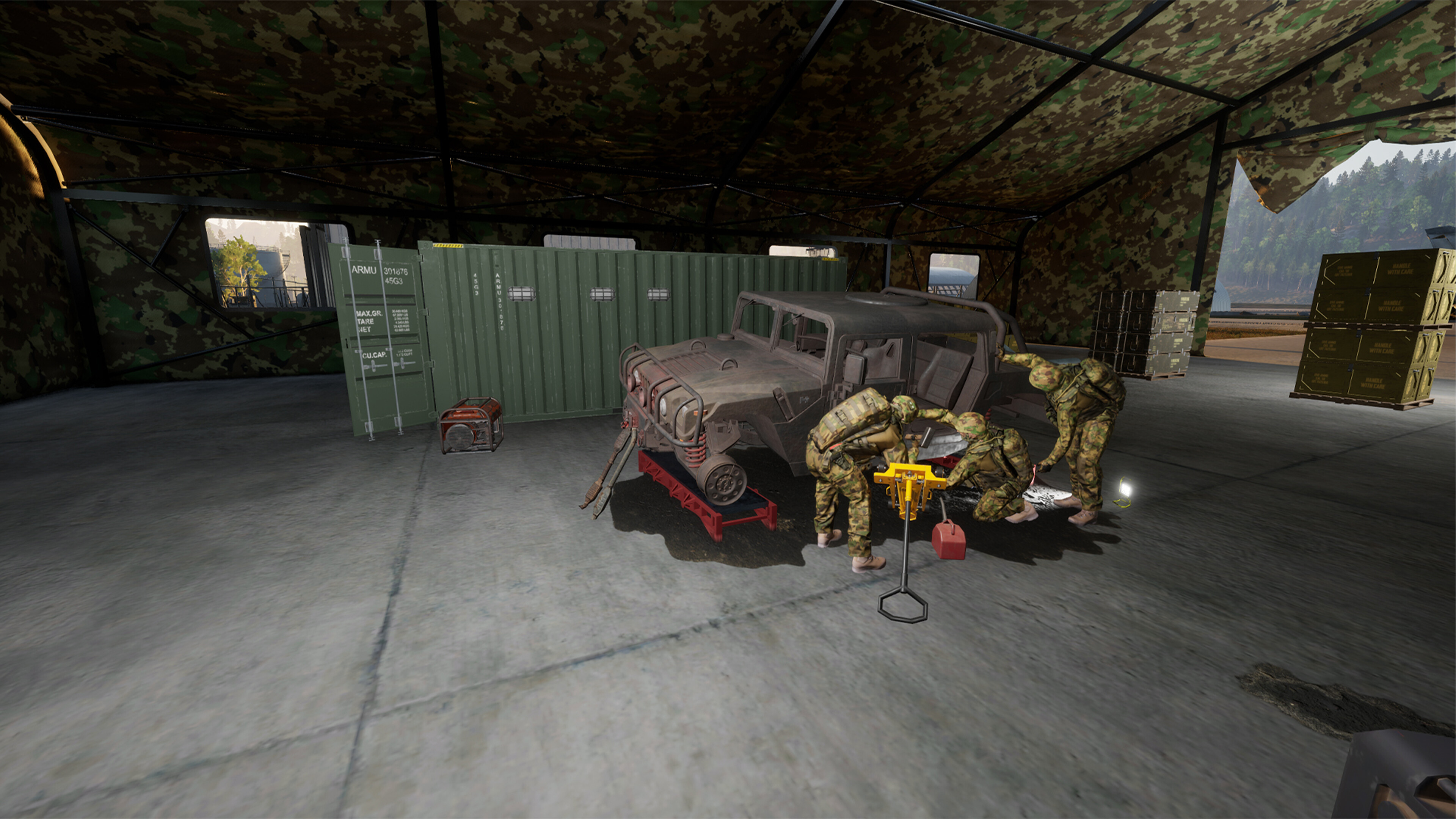 Military Logistics Simulator screenshot 3