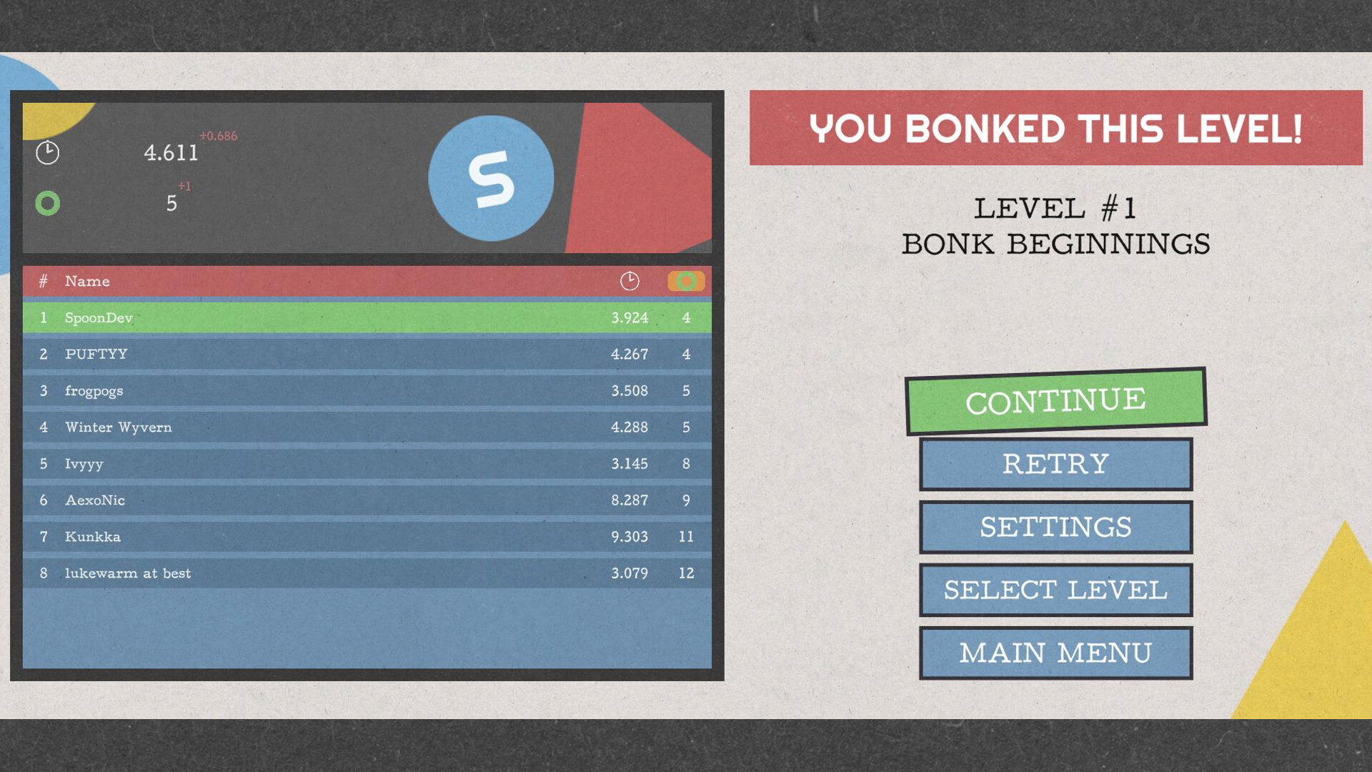 Bauhaus Bonk screenshot 3