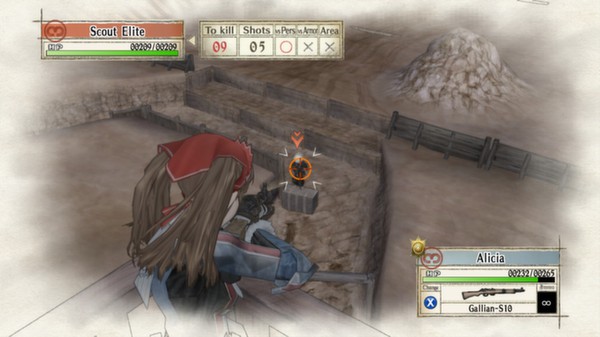 Valkyria Chronicles™ screenshot