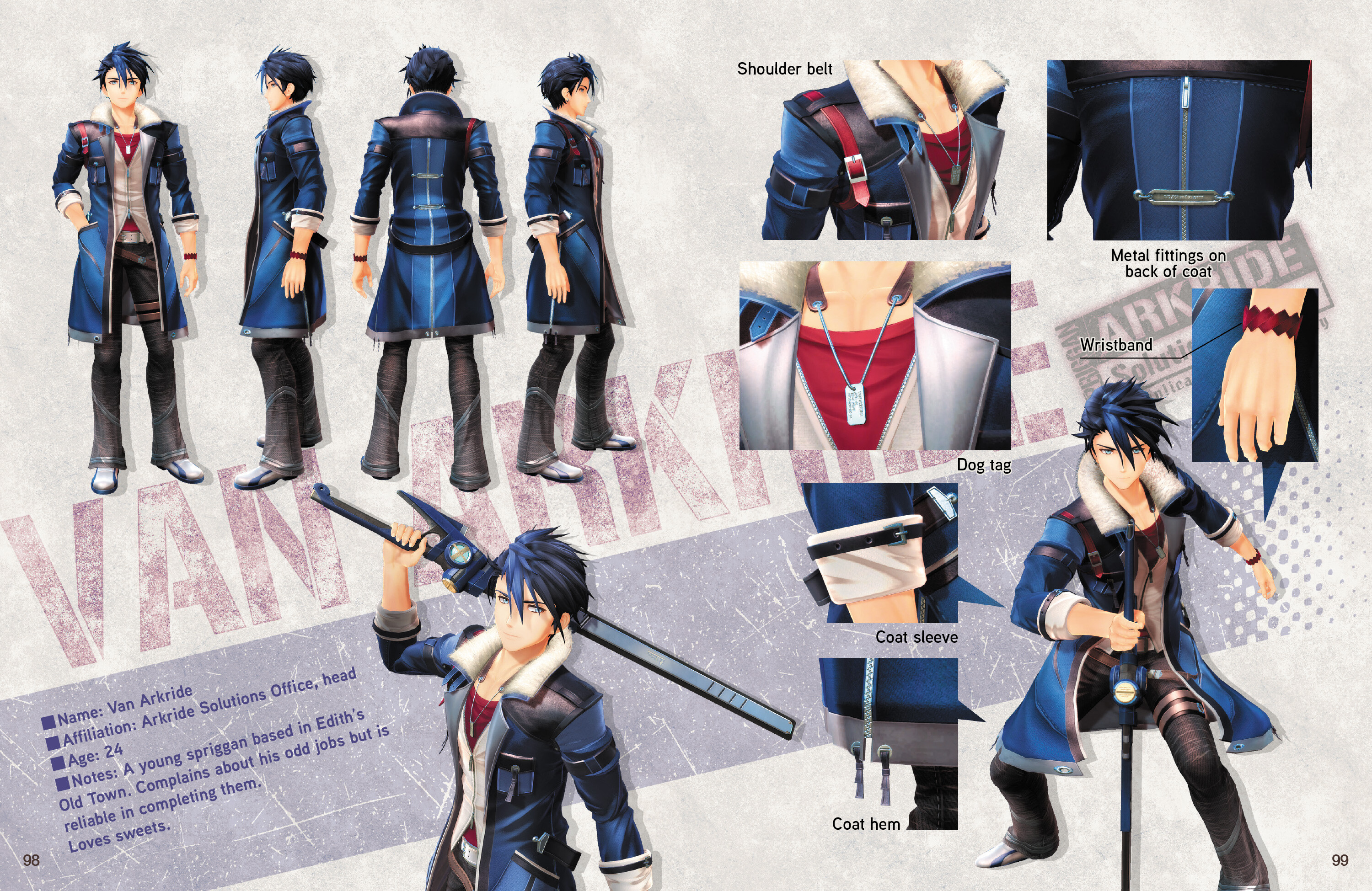 The Legend of Heroes: Trails through Daybreak - Art Book screenshot 3