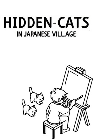 Hidden Felines: Japanese Village