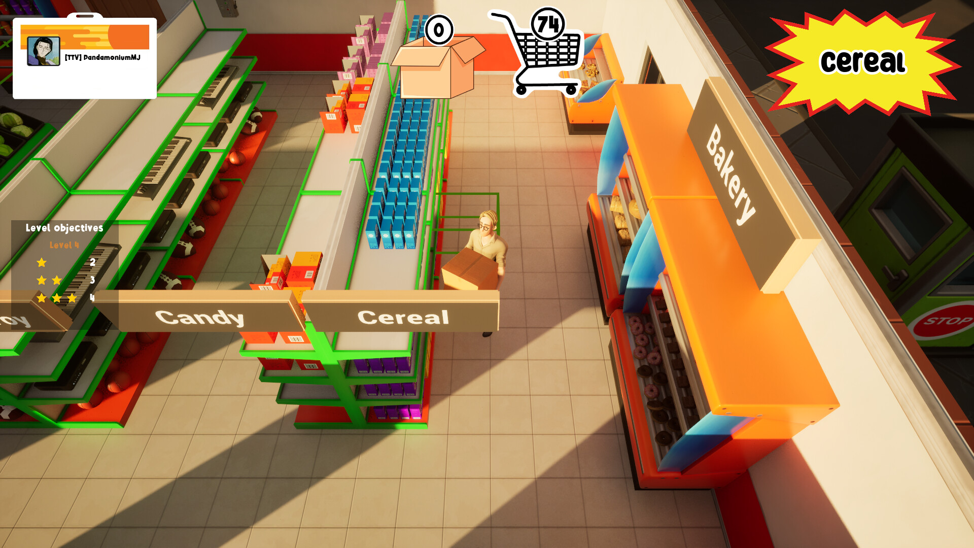 Panic In Store ! screenshot 1