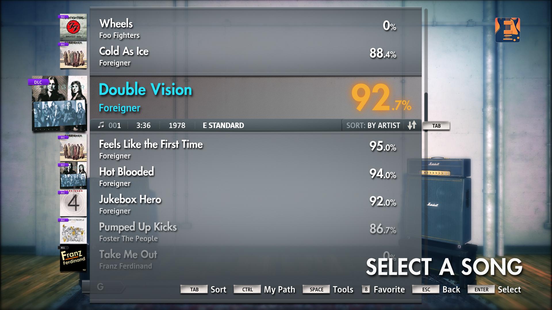 Rocksmith 2014 - Foreigner - Double Vision screenshot 5