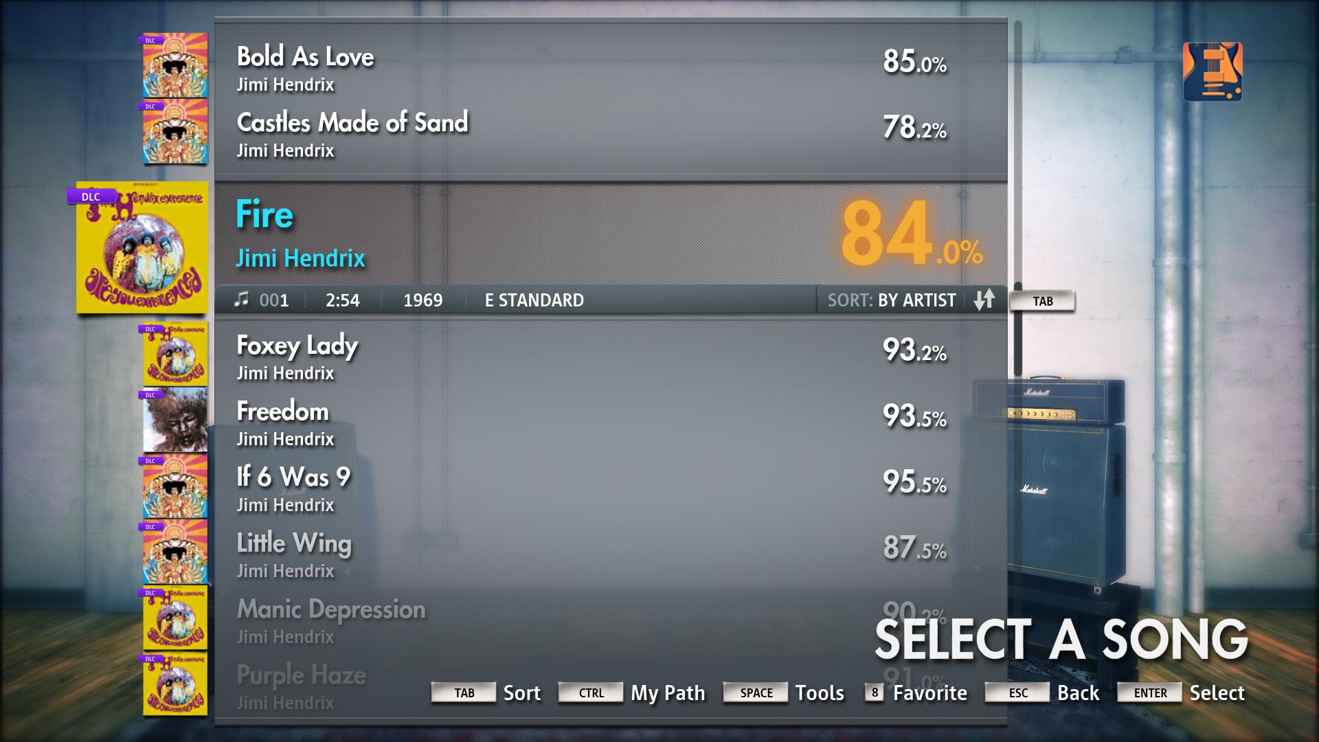 Rocksmith 2014 - Jimi Hendrix - Fire screenshot 5
