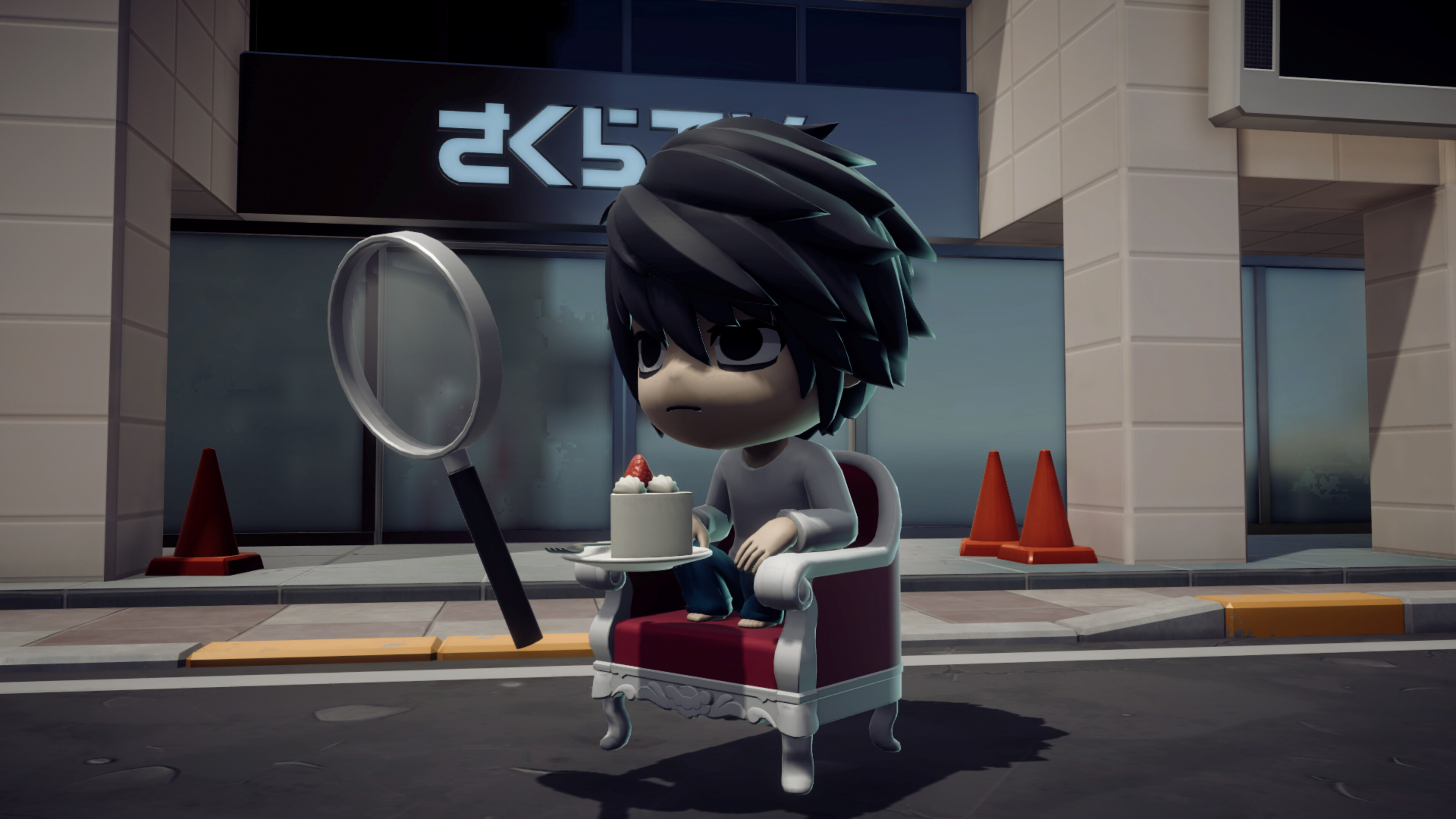 DEATH NOTE Killer Within - Premium Avatar: L (Chair) screenshot 2