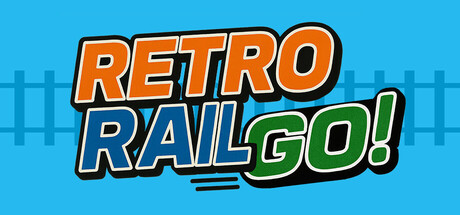 Retro Rail GO! - Header Steam dengan logo dan visual kota Jepang