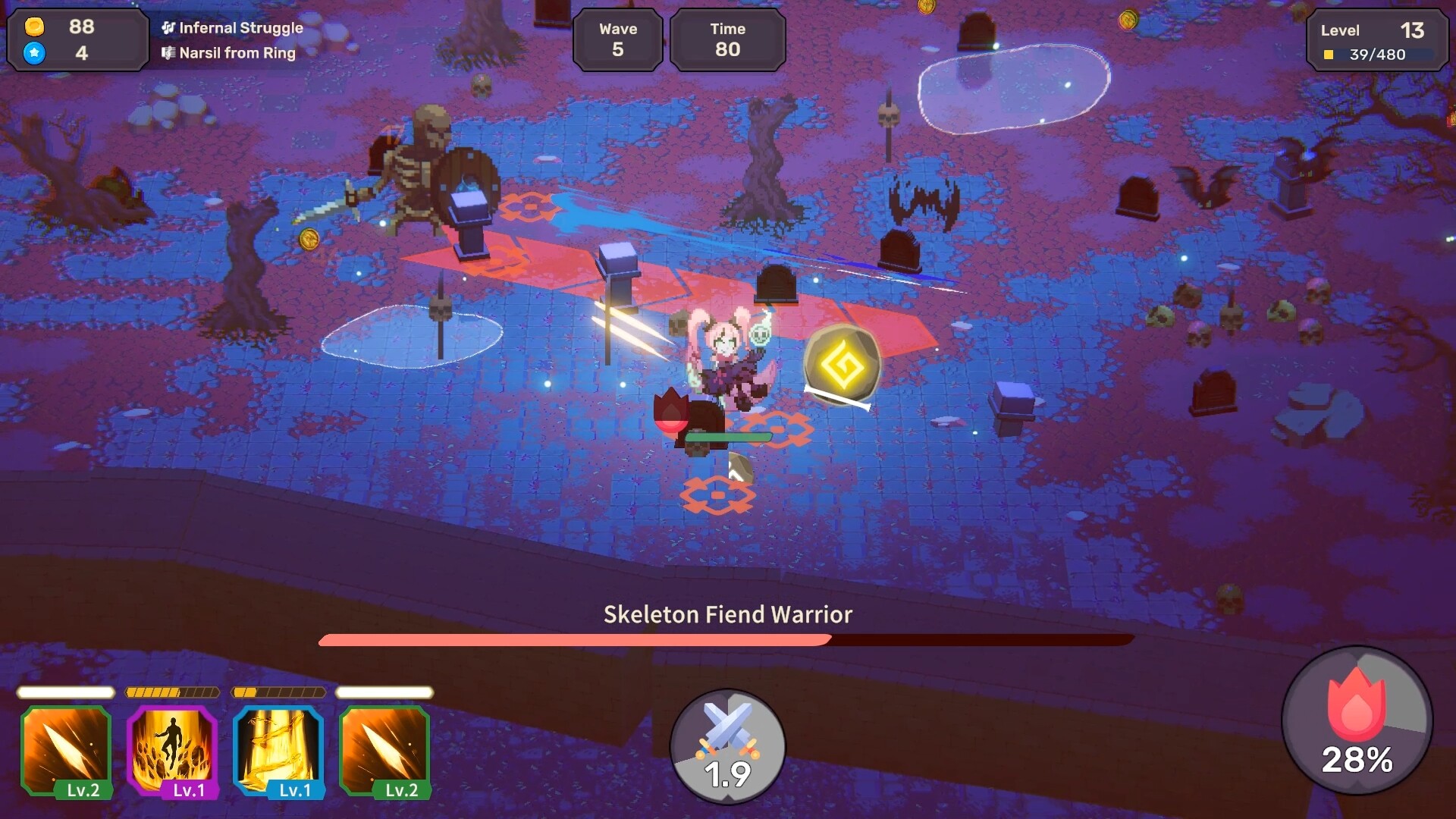Rhythm Witch: Beat Death screenshot 1