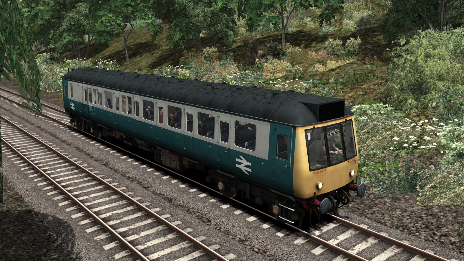 BR Blue Grey Class 121 Add-On Livery screenshot 5