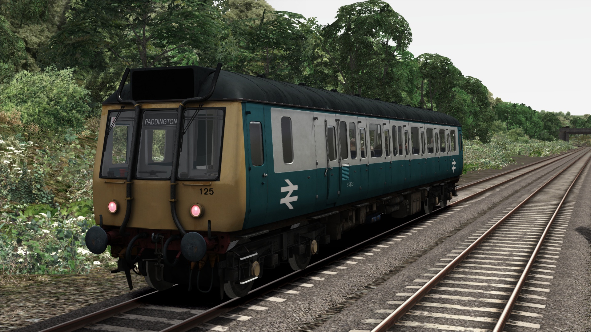 BR Blue Grey Class 121 Add-On Livery screenshot 4