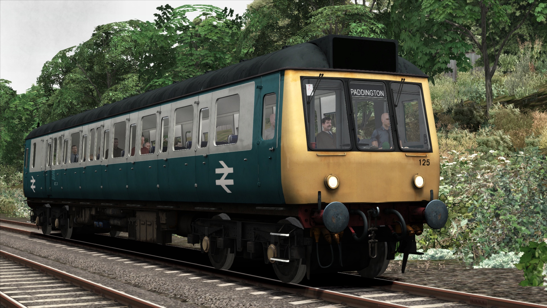 BR Blue Grey Class 121 Add-On Livery screenshot 1