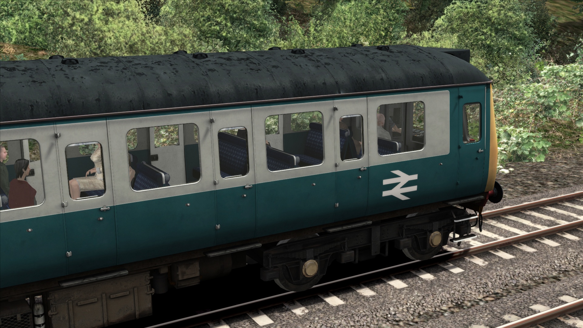 BR Blue Grey Class 121 Add-On Livery screenshot 3