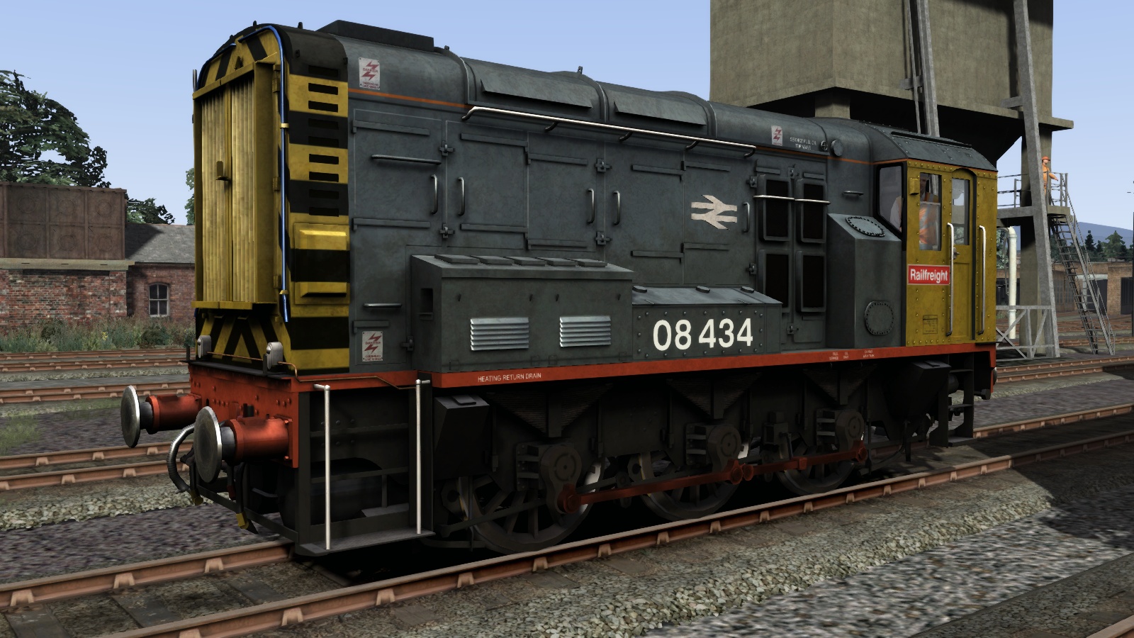 Class 08 Railfreight Add-On Livery screenshot 1