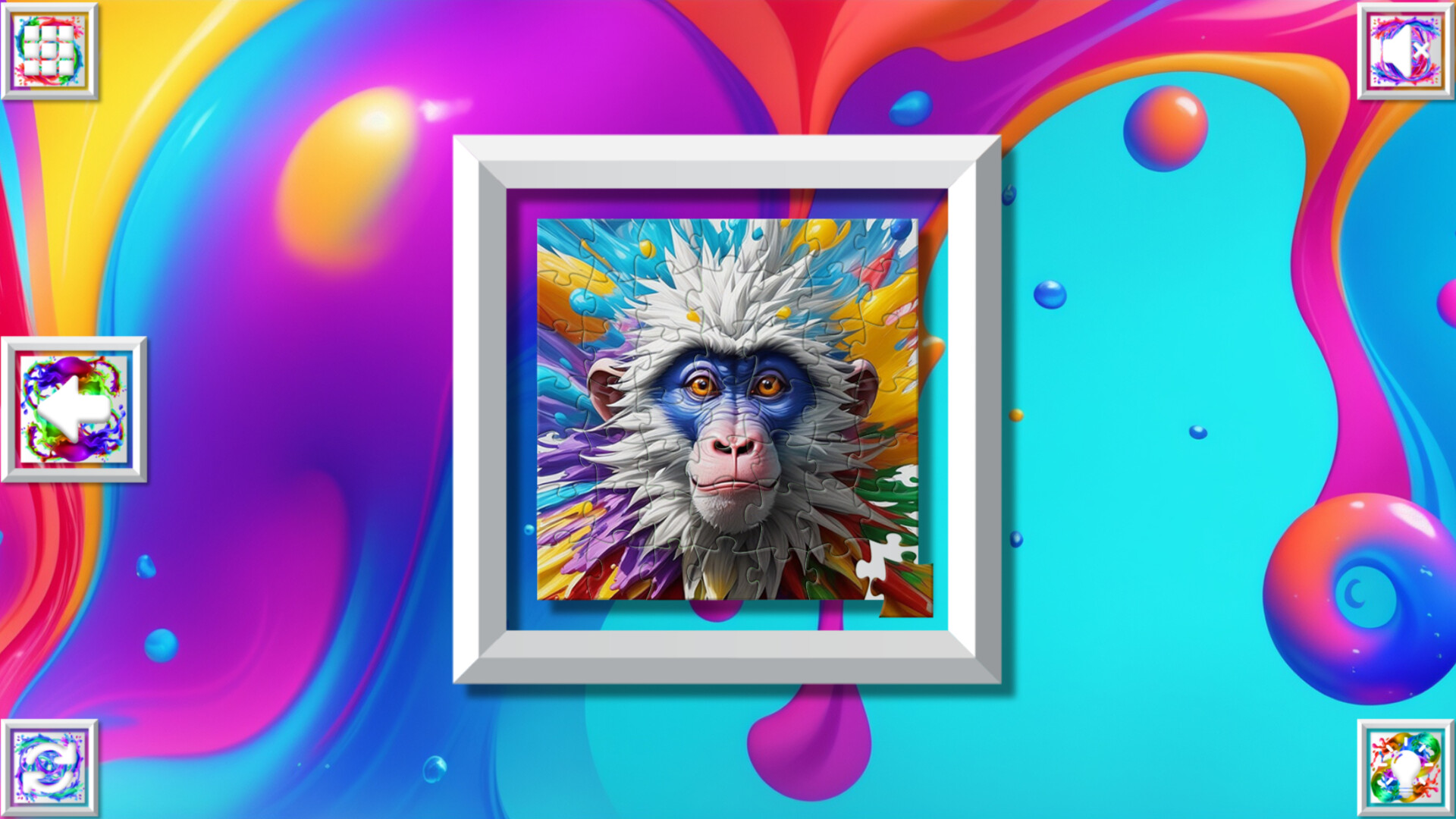 Color Splash: Monkeys screenshot 6