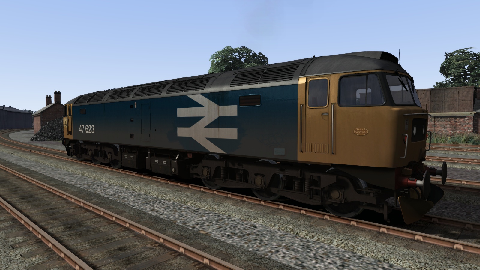BR Blue Class 47 Large Logo Highland Rail Livery screenshot 3