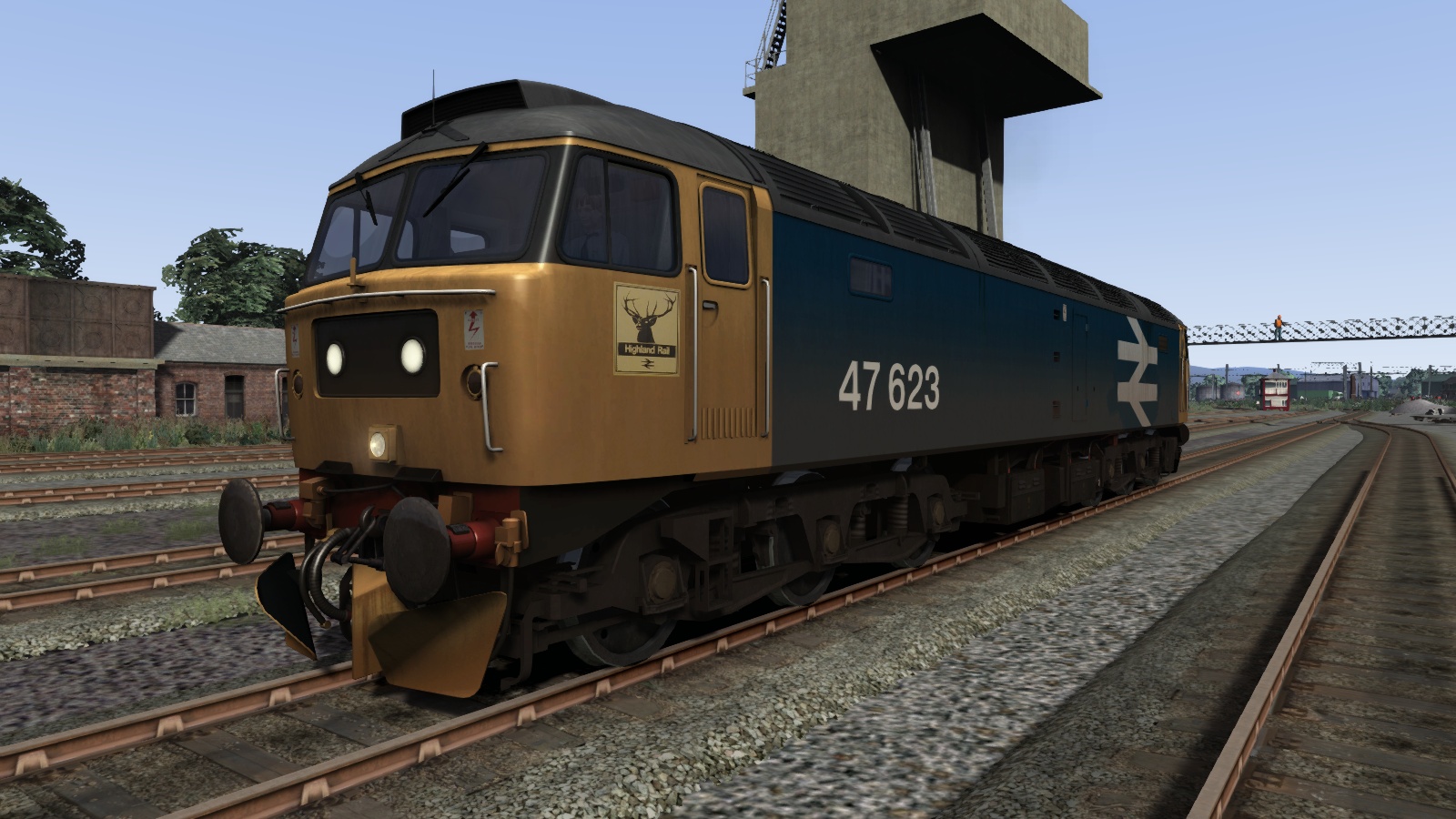 BR Blue Class 47 Large Logo Highland Rail Livery screenshot 2