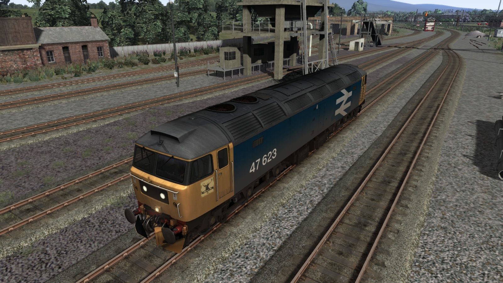 BR Blue Class 47 Large Logo Highland Rail Livery screenshot 4