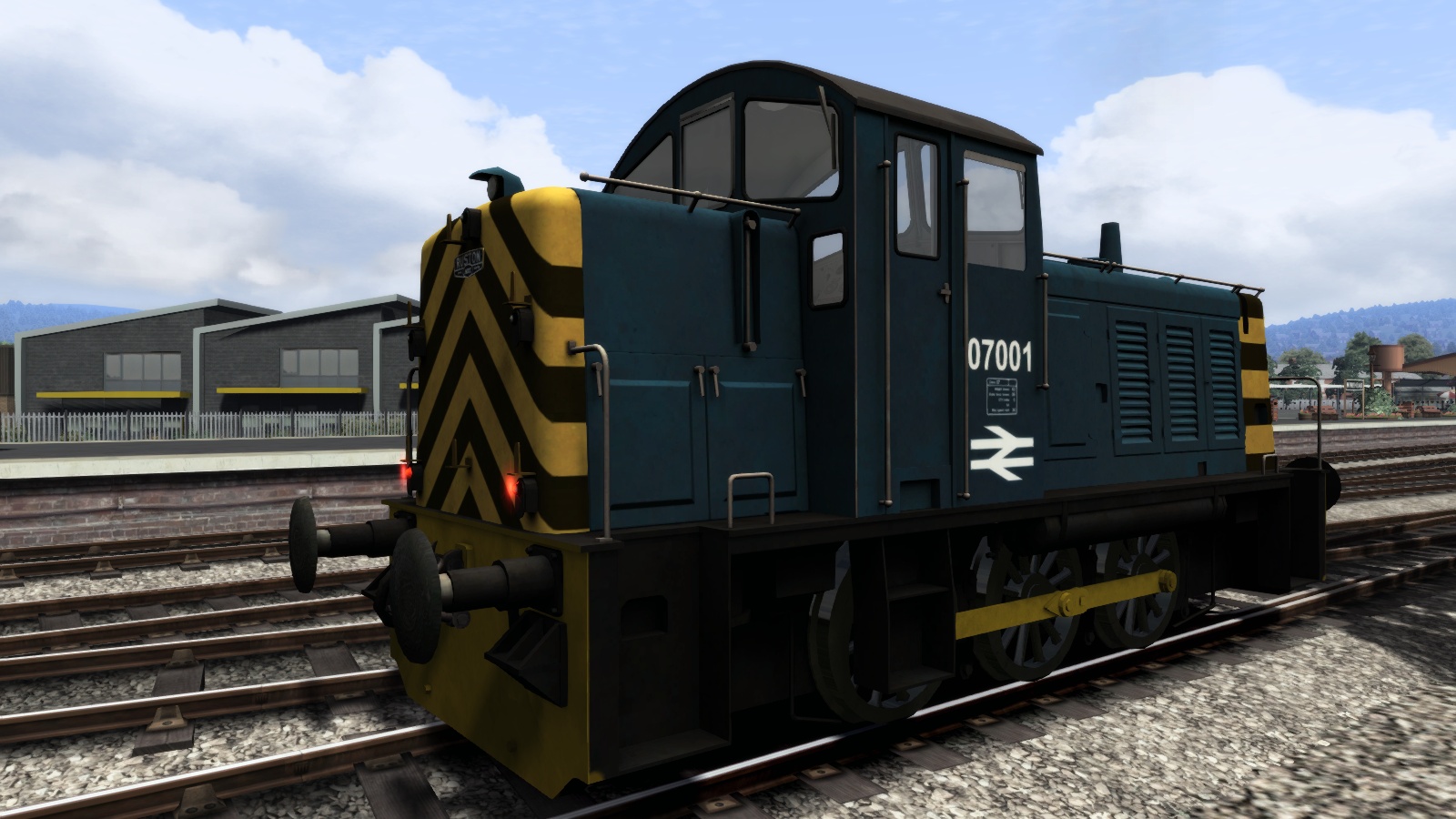 BR Blue Class 07 Add-On Livery screenshot 1