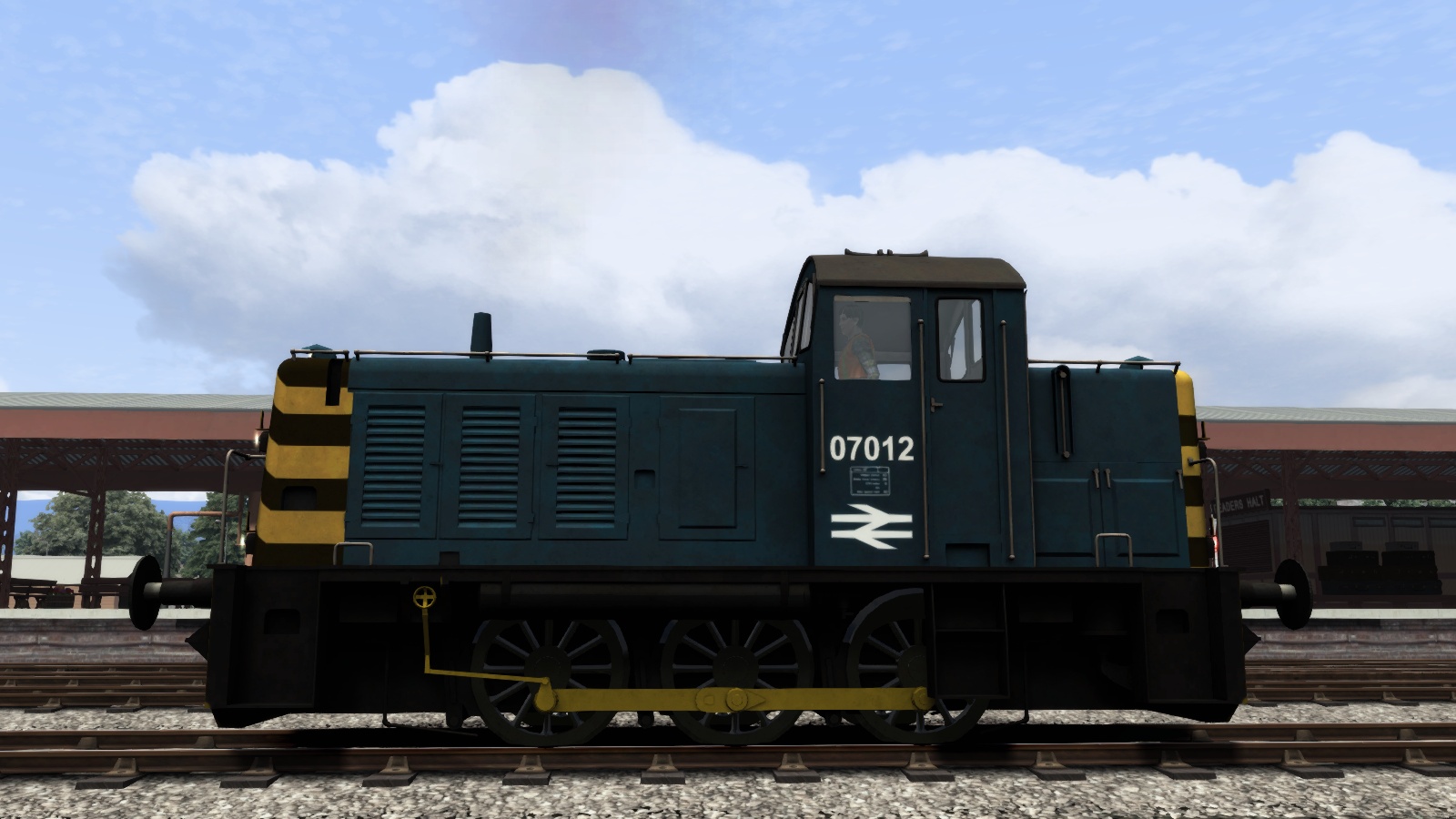 BR Blue Class 07 Add-On Livery screenshot 2