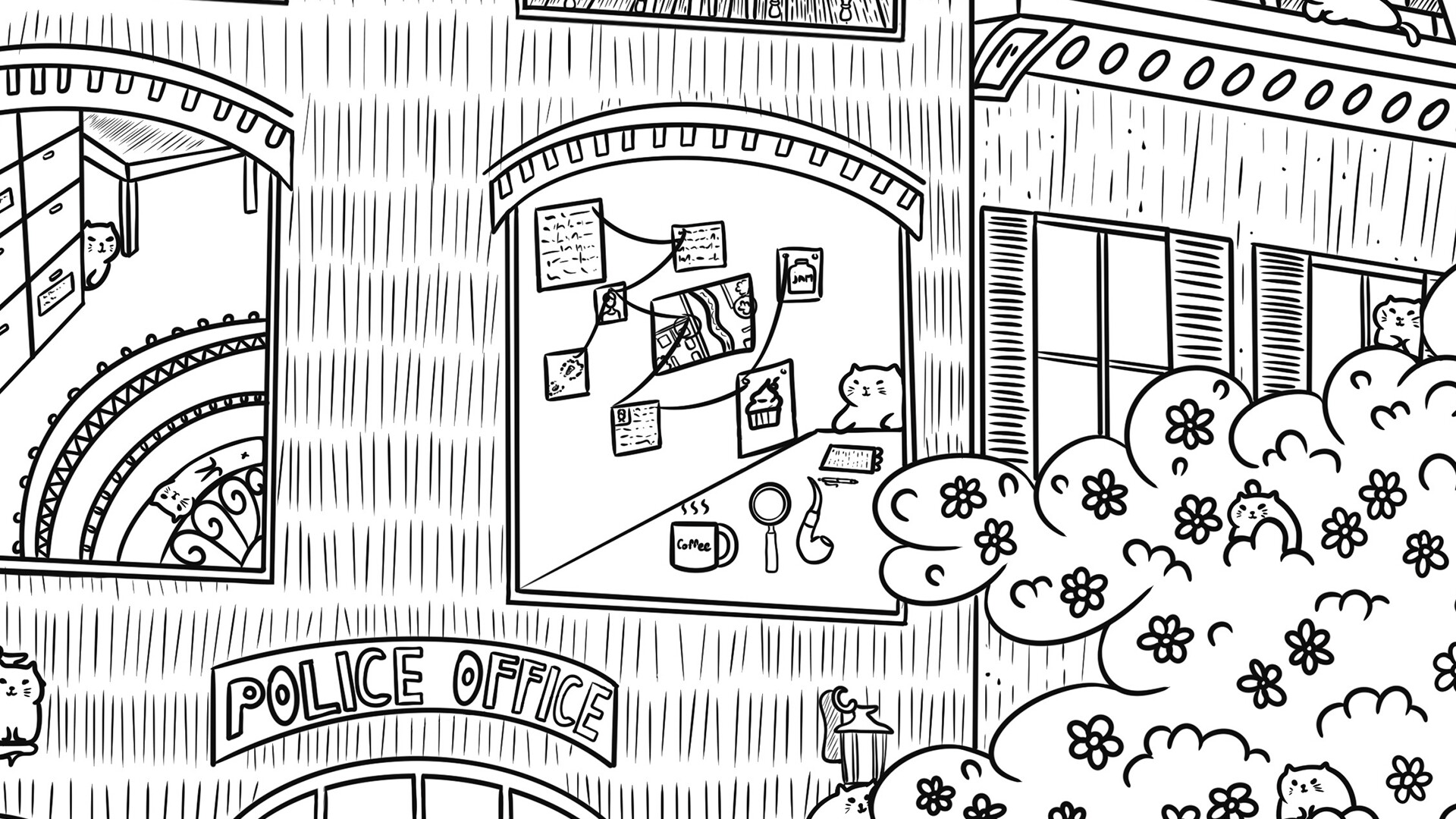100 Crime Cats - Artbook screenshot 1
