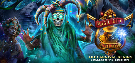 Magic City Detective: The Carnival Begins Collector's Edition Cover Image