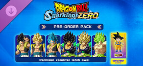 DRAGON BALL: Sparking! ZERO Pre-Order Pack