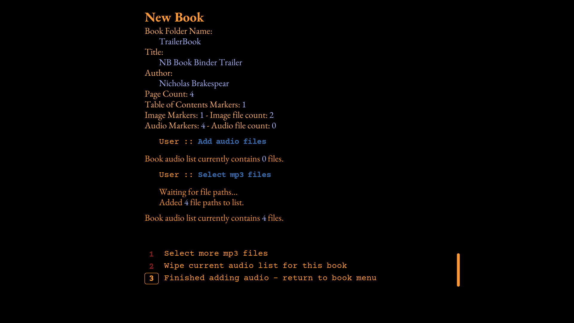 NB Book Binder screenshot 6