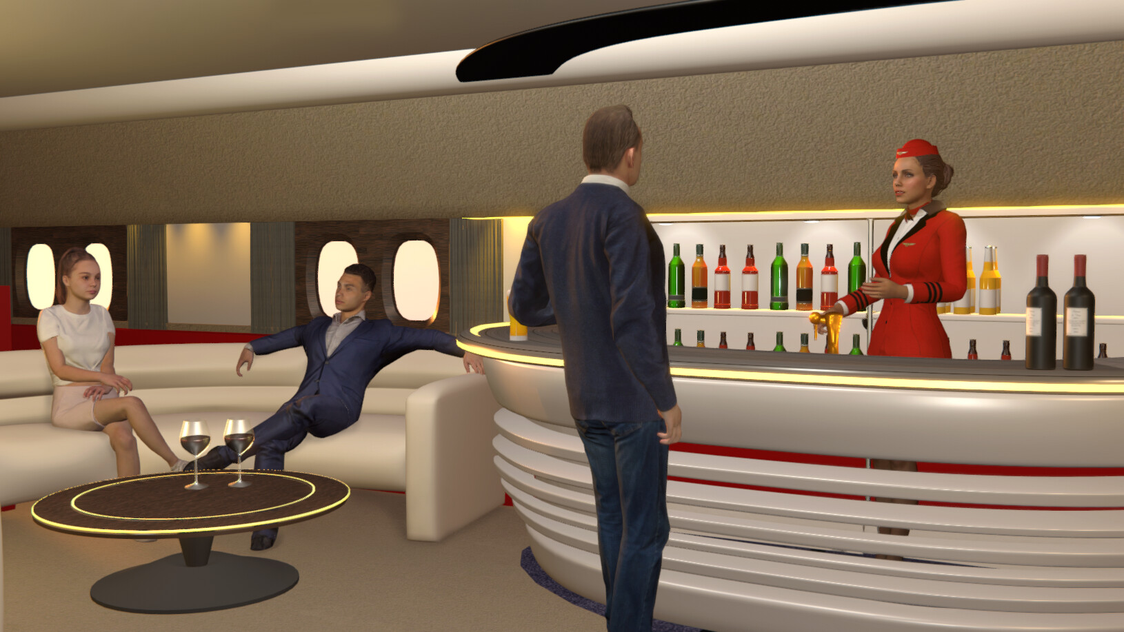 Cabin Crew Life Simulator screenshot 11