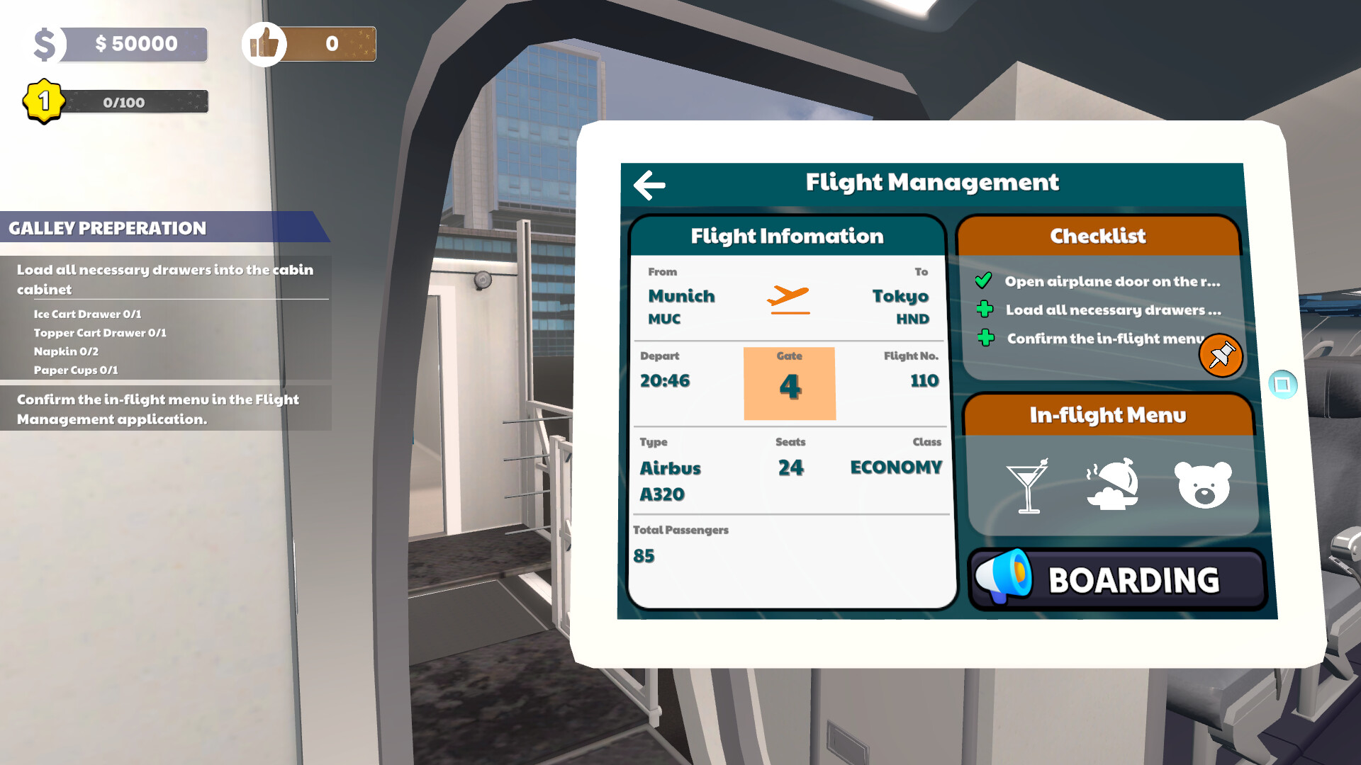 Cabin Crew Life Simulator screenshot 12