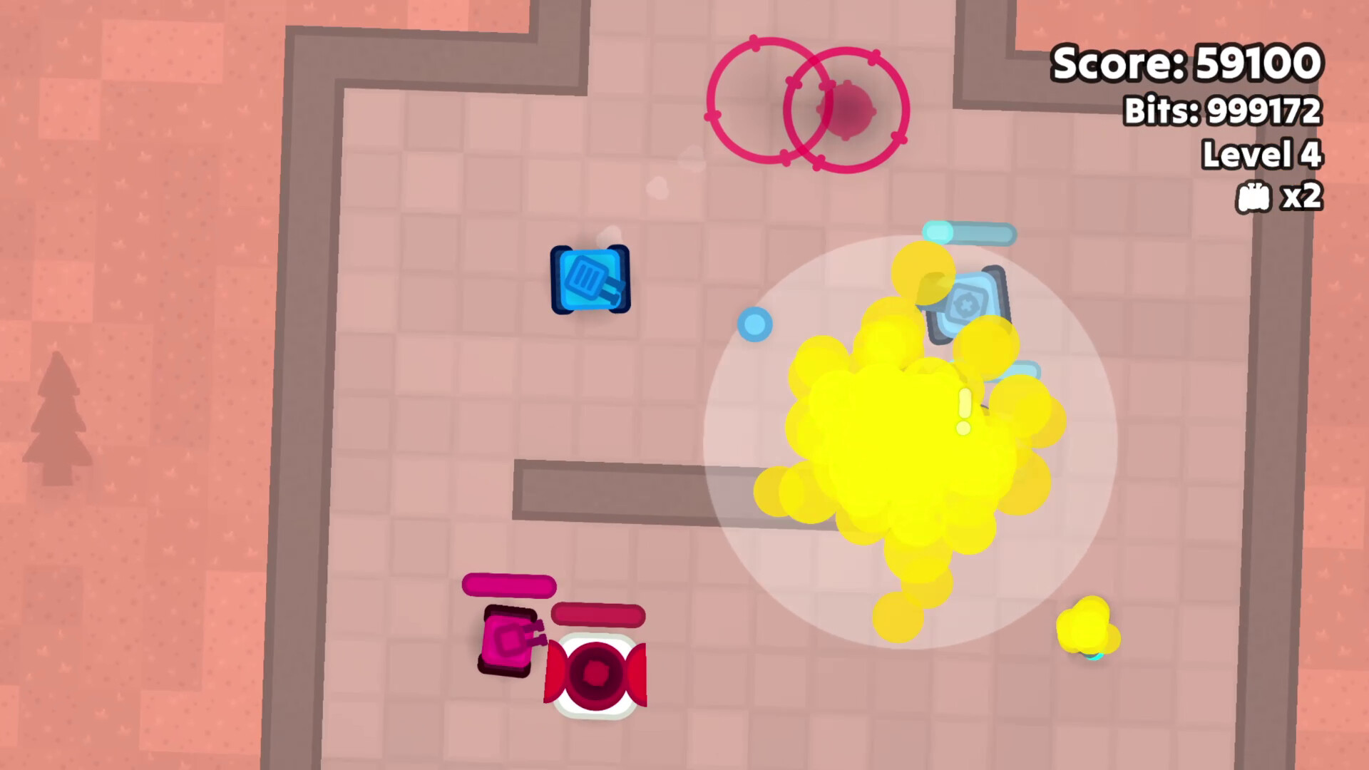 Tankbot Battle screenshot 2