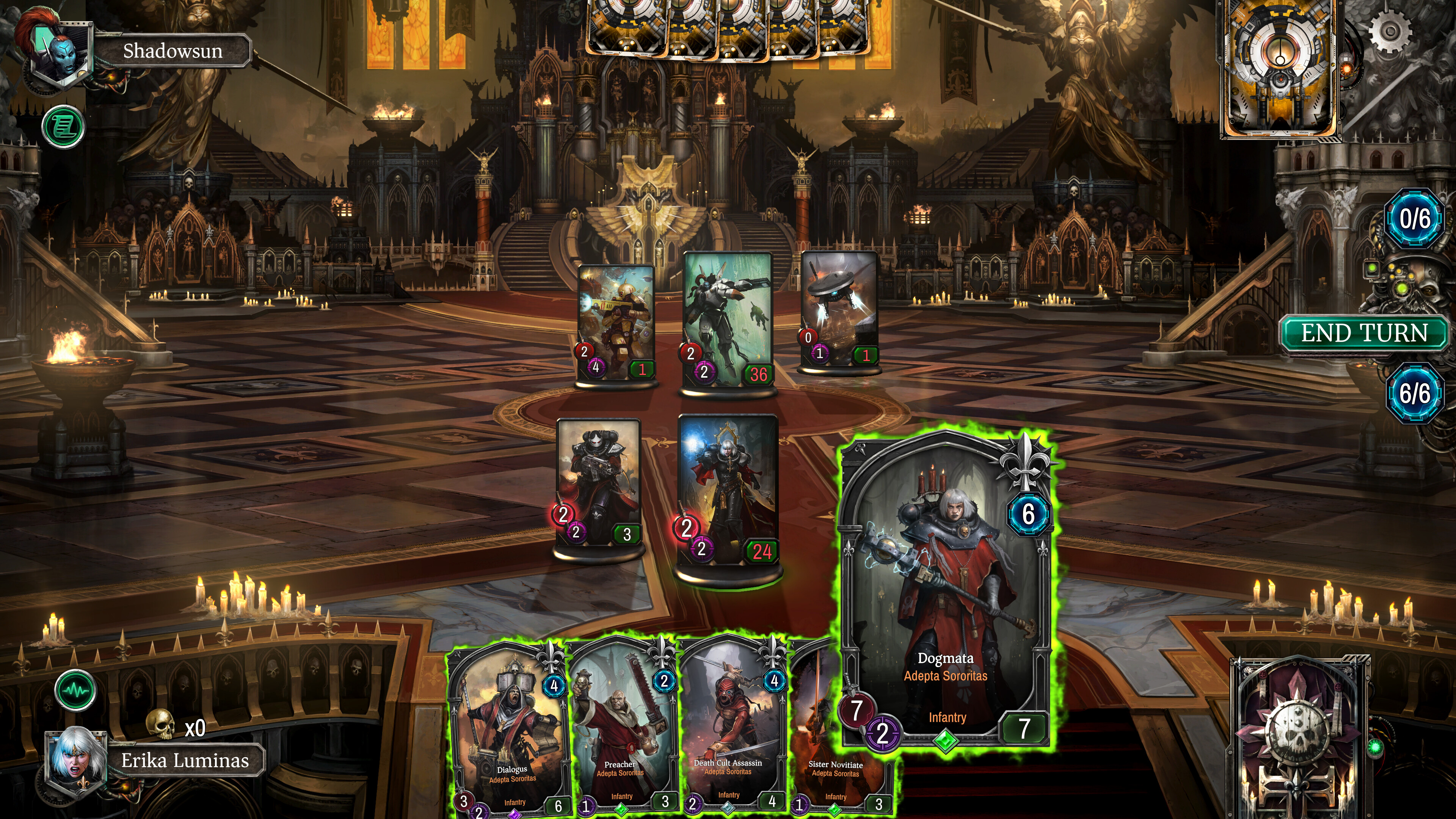 Warhammer 40,000: Warpforge - Sororitas starter bundle screenshot 1
