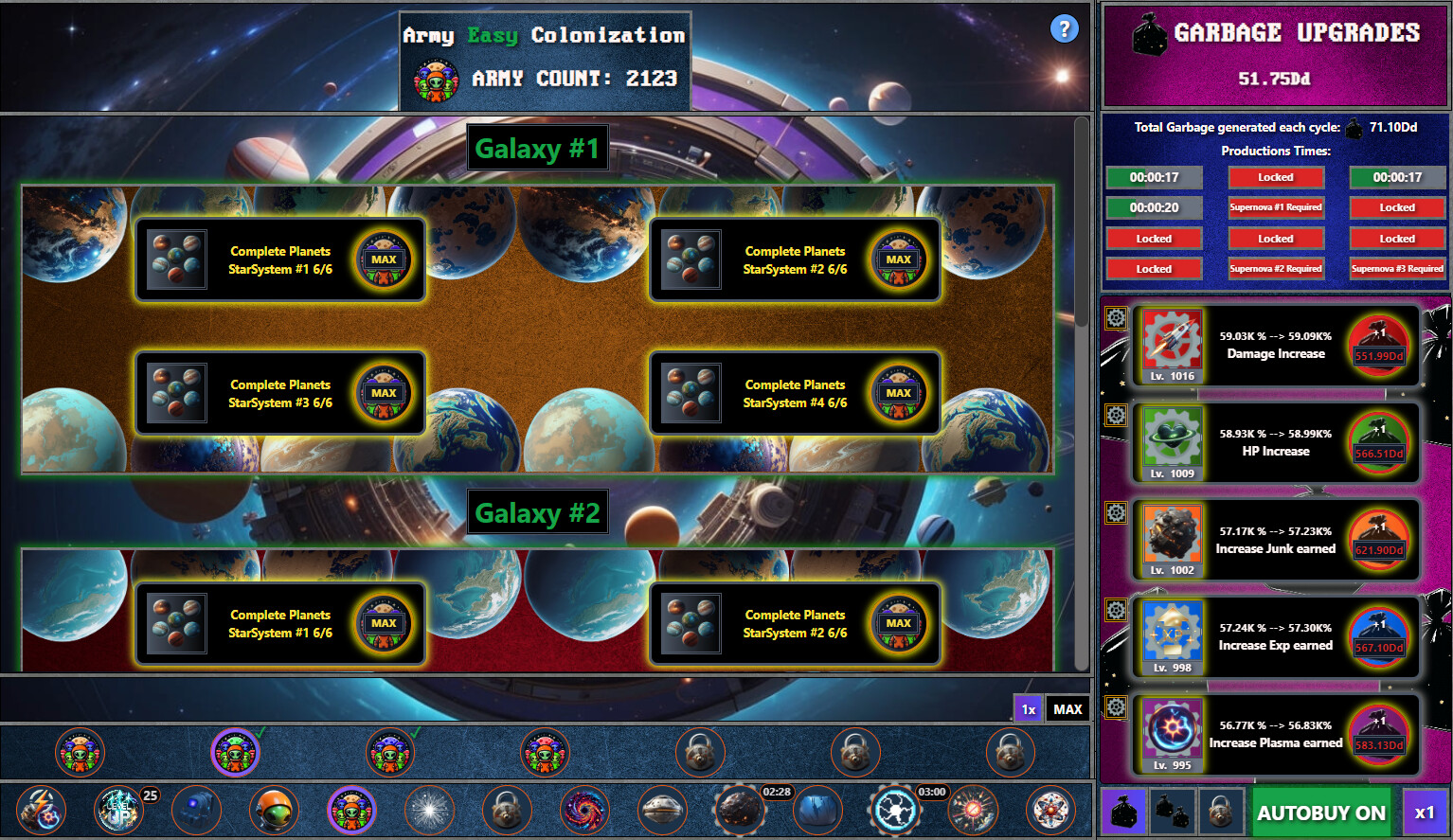 Galaxy Idle Clicker screenshot 9