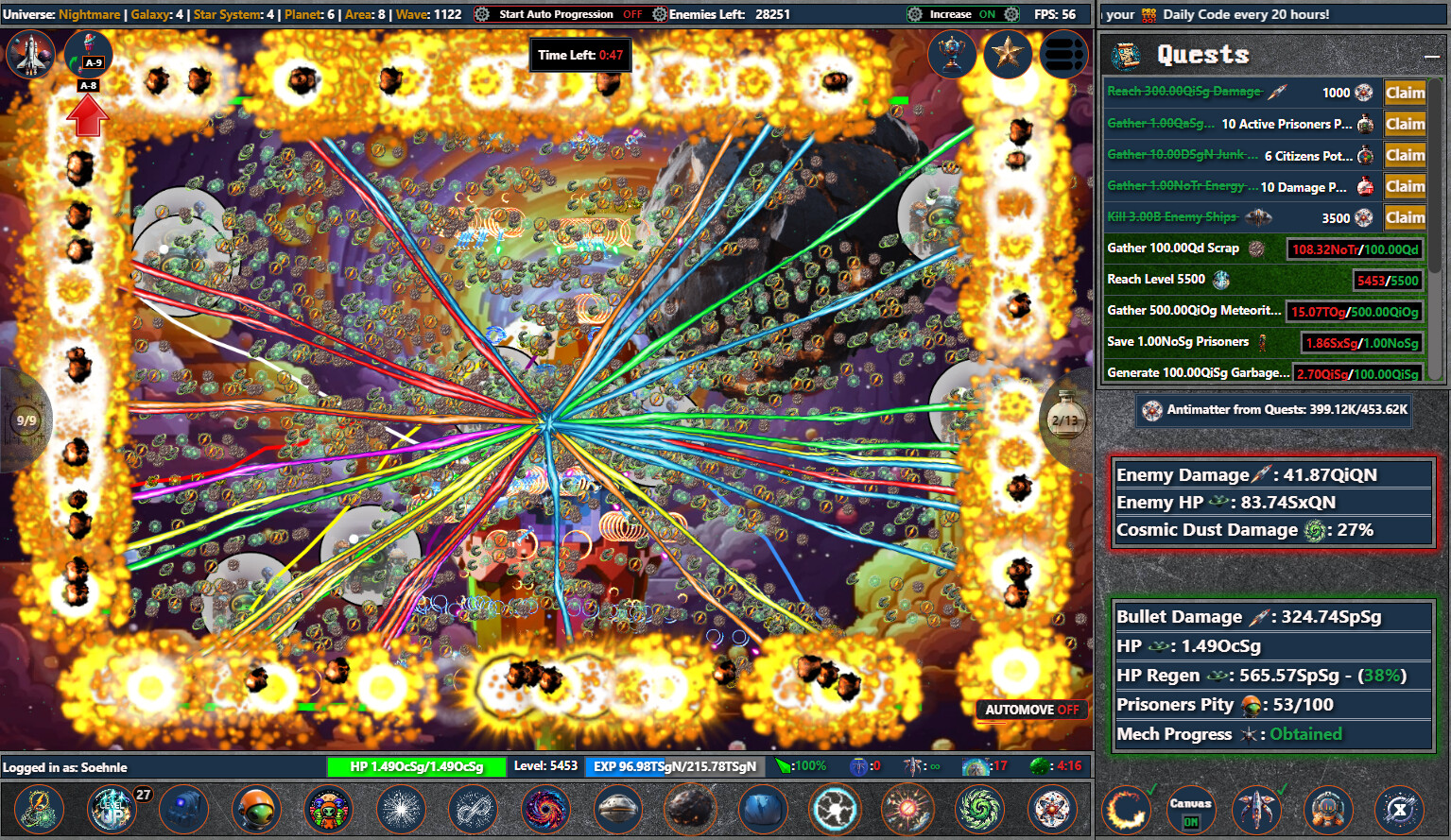 Galaxy Idle Clicker screenshot 4