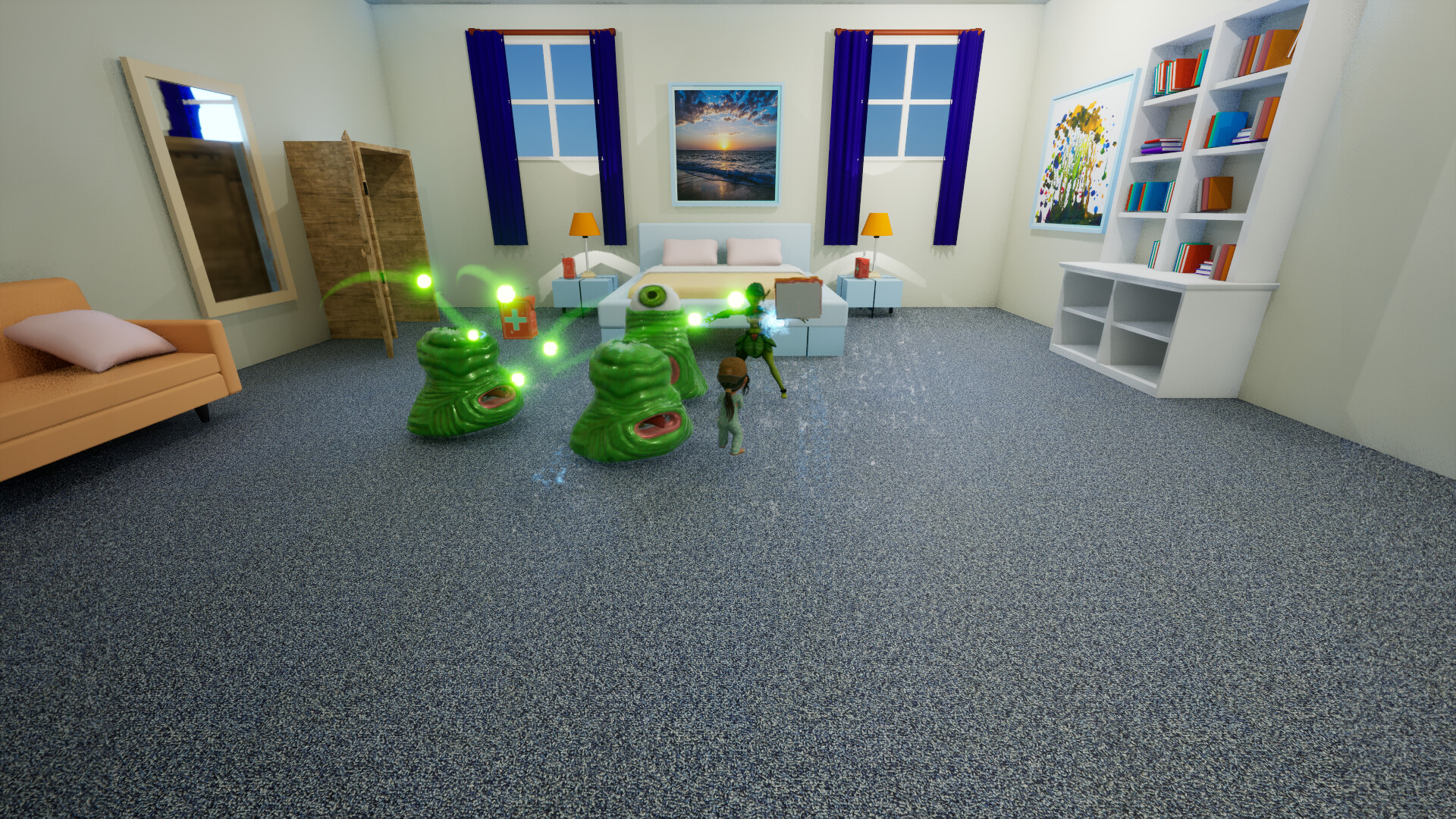 Fluffquake Fury screenshot 3