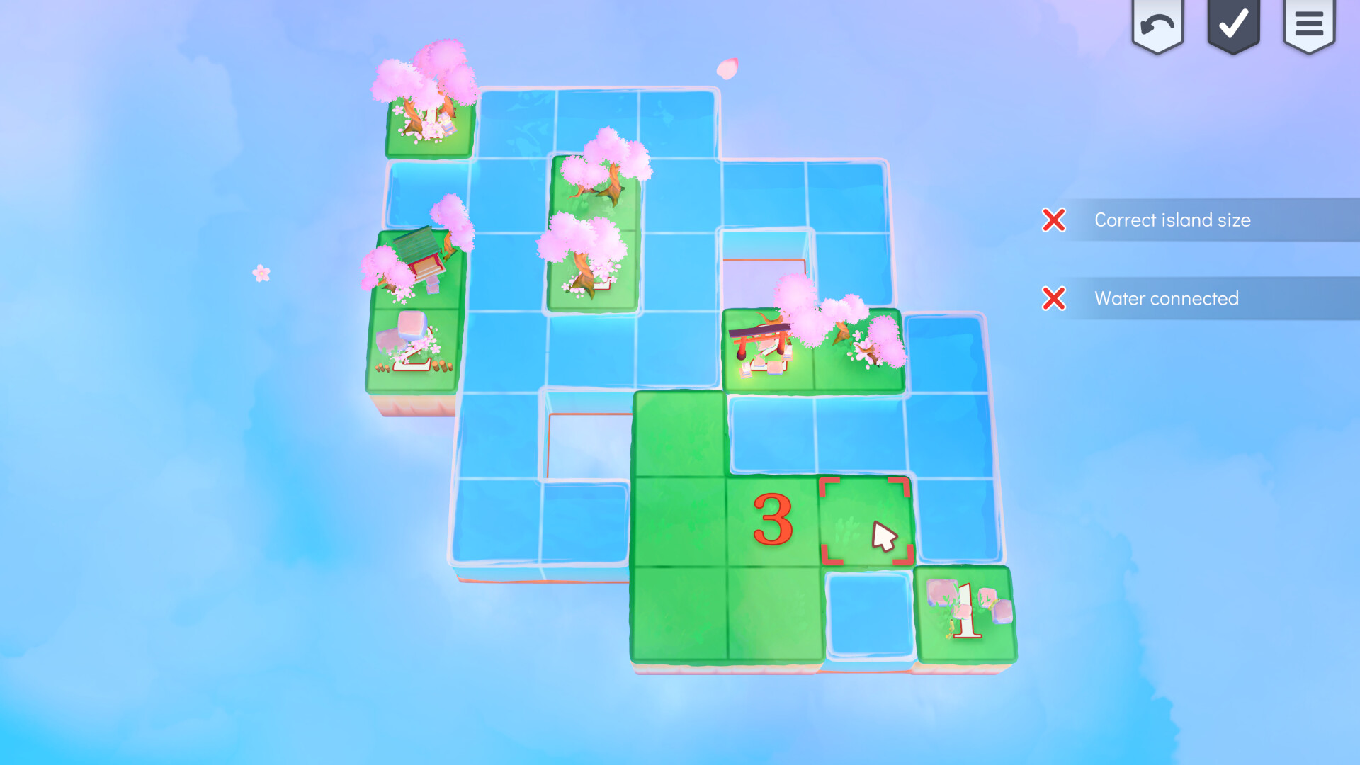 Nurikabe World screenshot 2