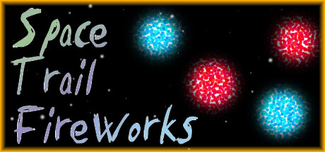 Space Trail Fireworks — header artwork
