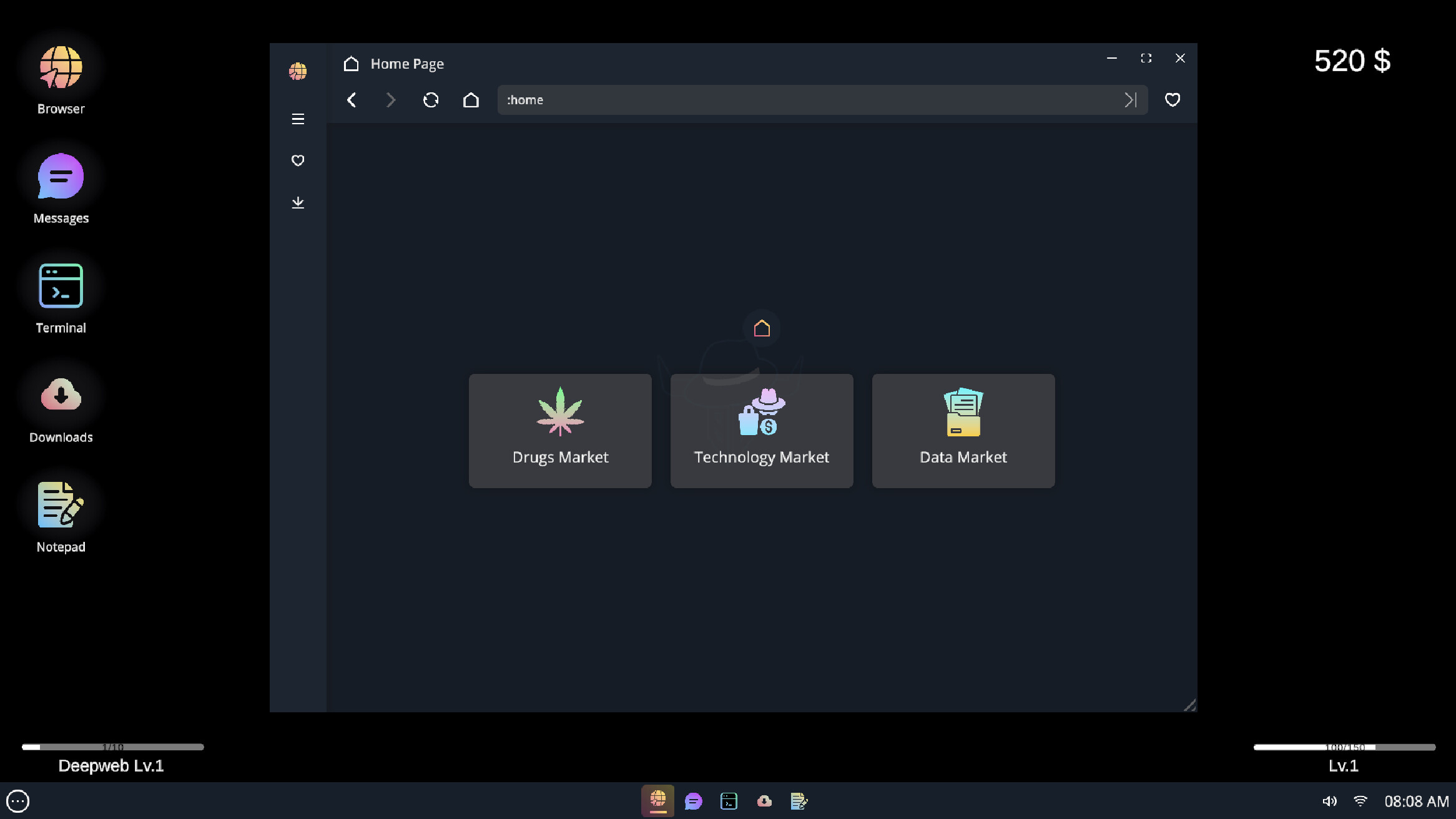 DeepWeb Simulator: Prologue screenshot 8