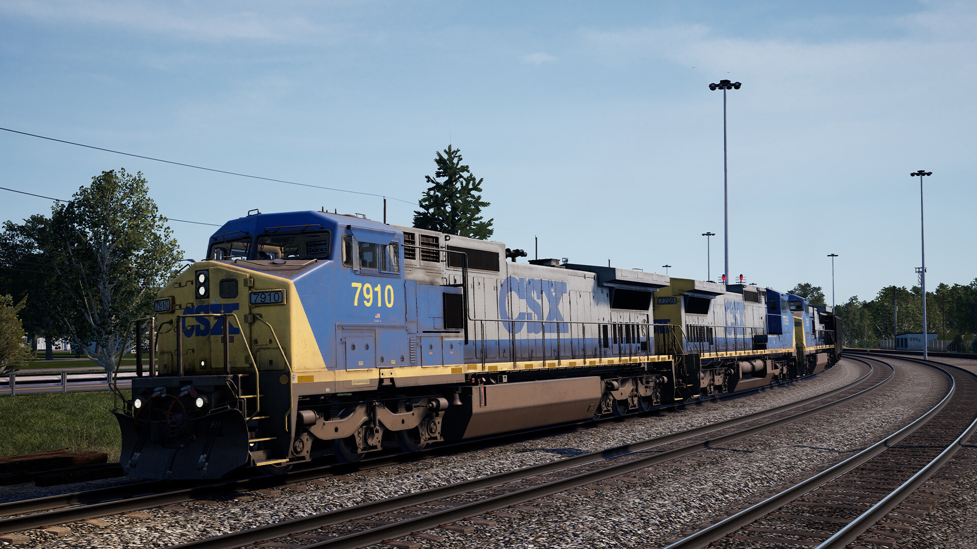 Train Sim World® 5: CSX C40-8W Loco Add-On screenshot 1