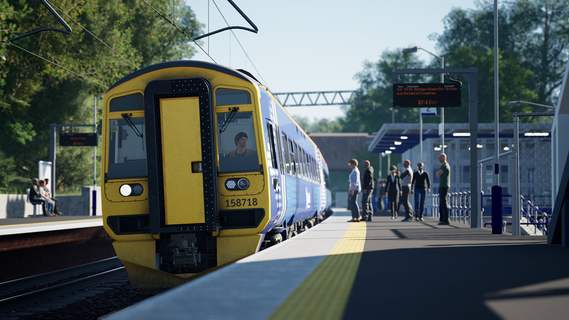 Train Sim World® 5: ScotRail BR Class 158 Sprinter DMU Add-On screenshot 1