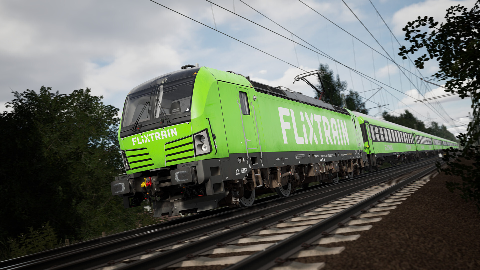 Train Sim World® 5: FlixTrain BR 193 Vectron Loco Add-On screenshot 1