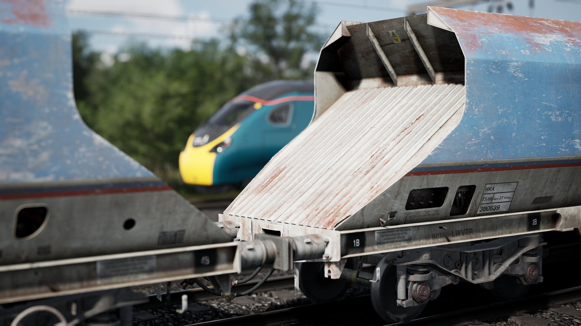 Train Sim World® 5: HKA Bogie Hopper Wagon Pack screenshot 4