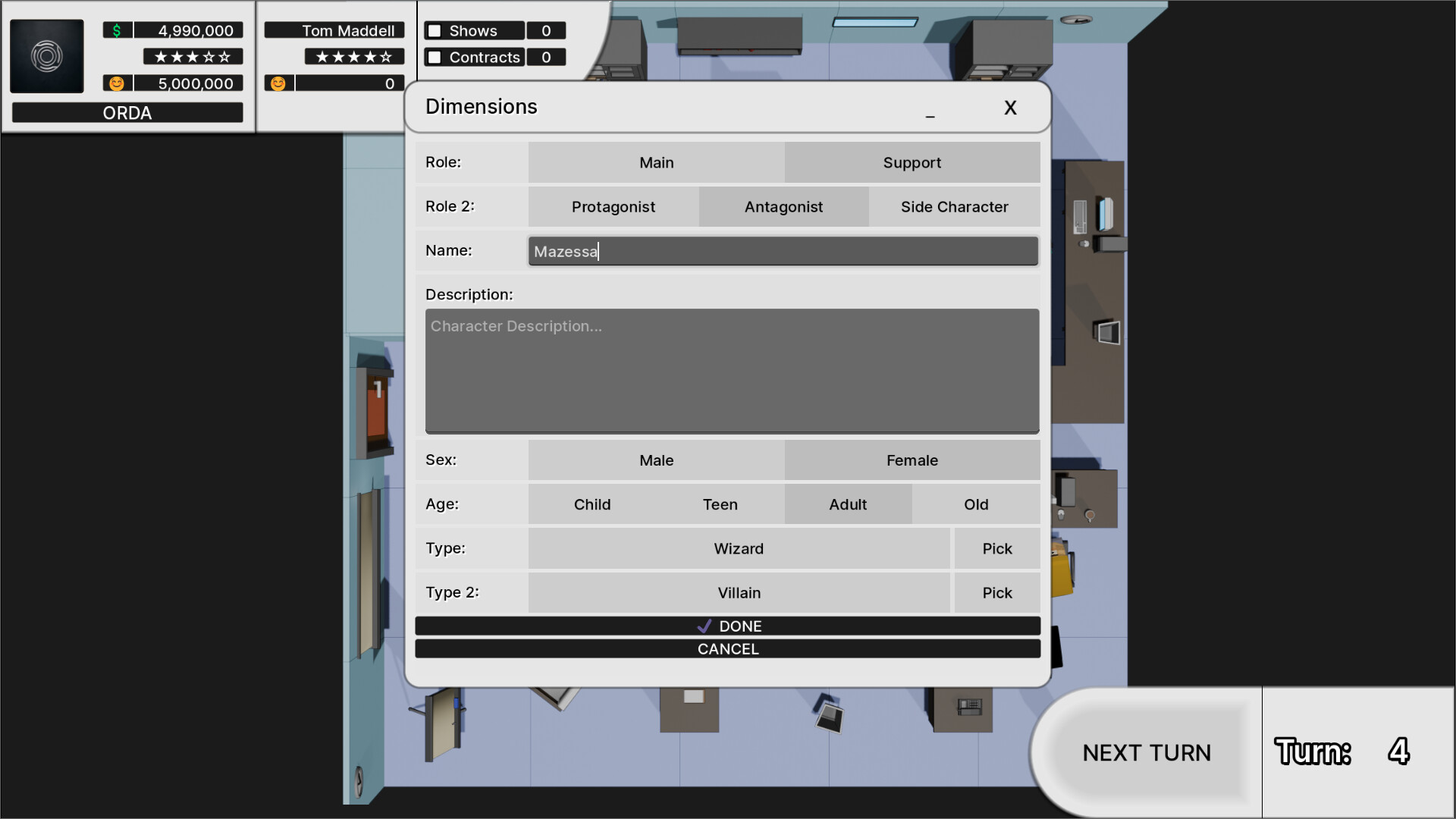 TV Show Tycoon screenshot 3